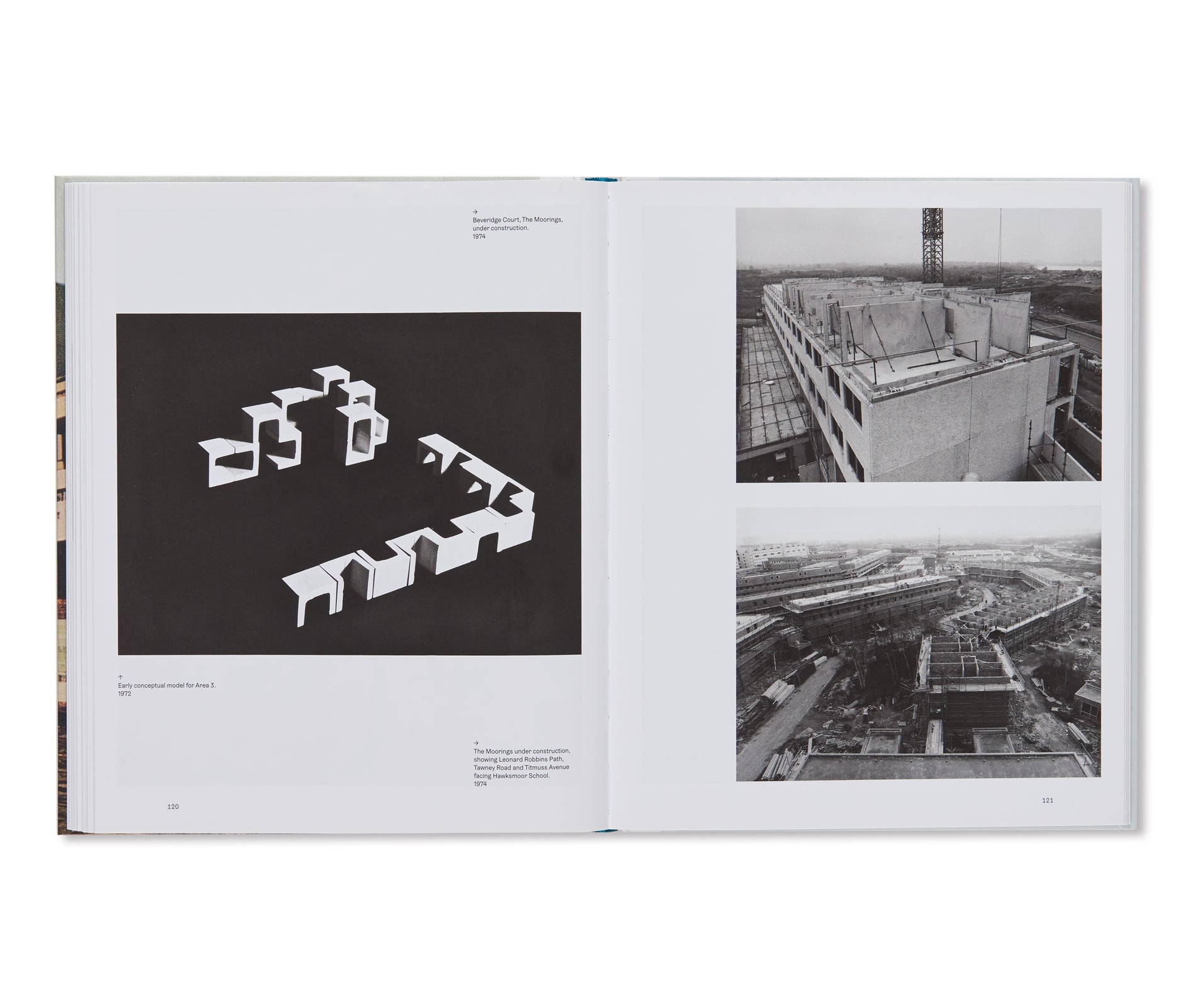 THE TOWN OF TOMORROW 50 YEARS OF THAMESMEAD by Peter Chadwick, Ben Weaver, Tara Darby, John Grindrod