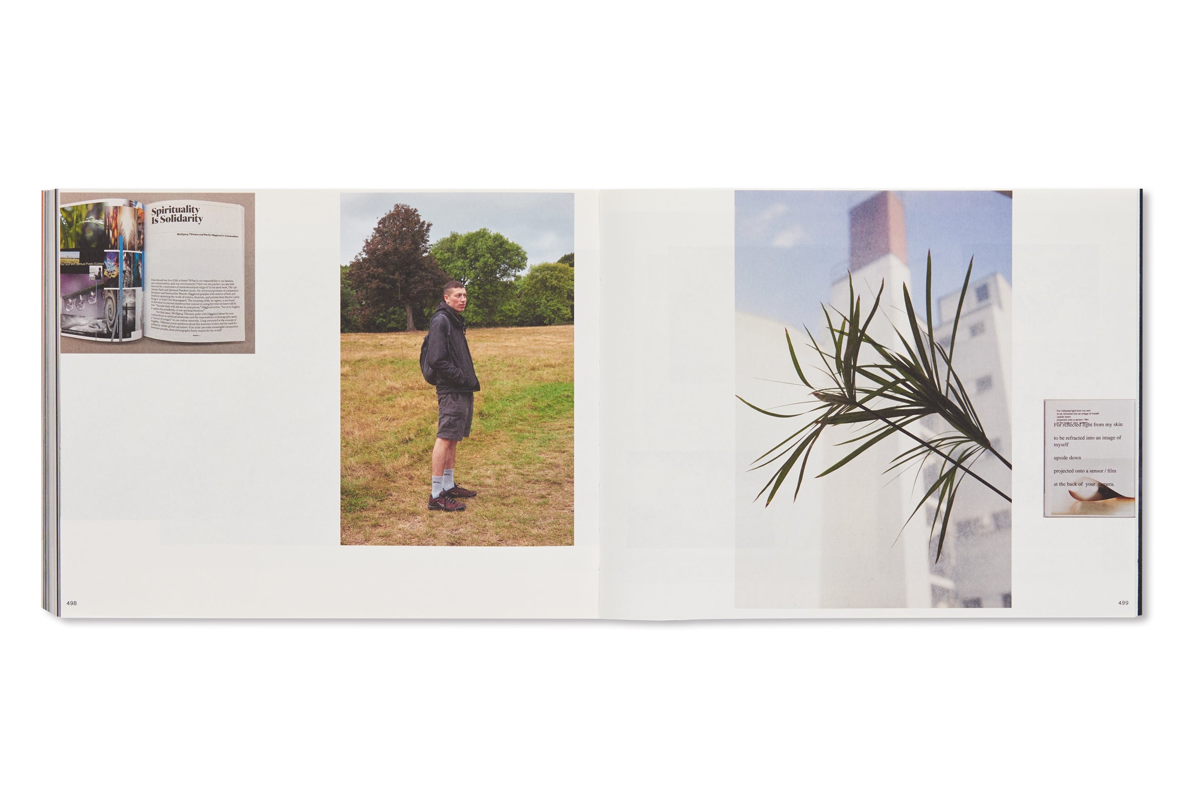 TODAY IS THE FIRST DAY by Wolfgang Tillmans