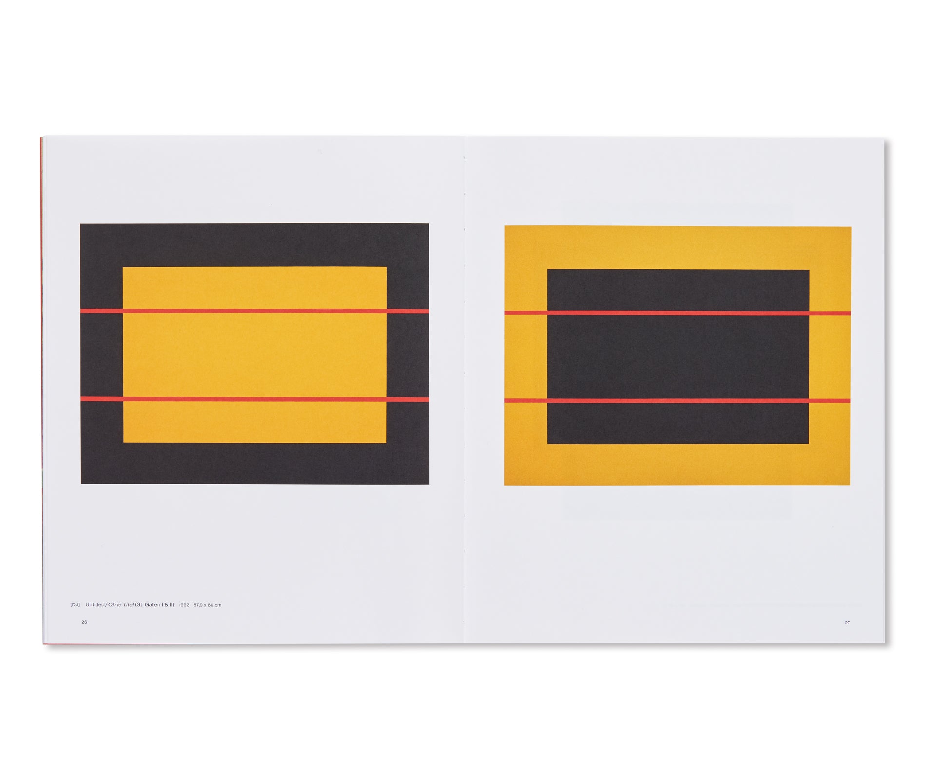 EDGES ANGLES LINES CURVES / WORKS ON PAPER by Donald Judd, Arnulf Rainer