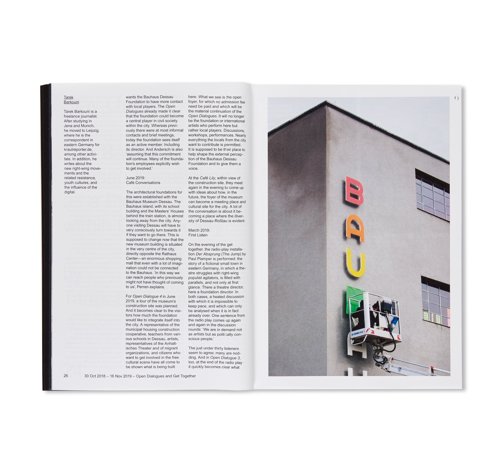 CENTENARY - BAUHAUS 11. The Bauhaus Dessau Foundation's Magazine by Stiftung Bauhaus Dessau