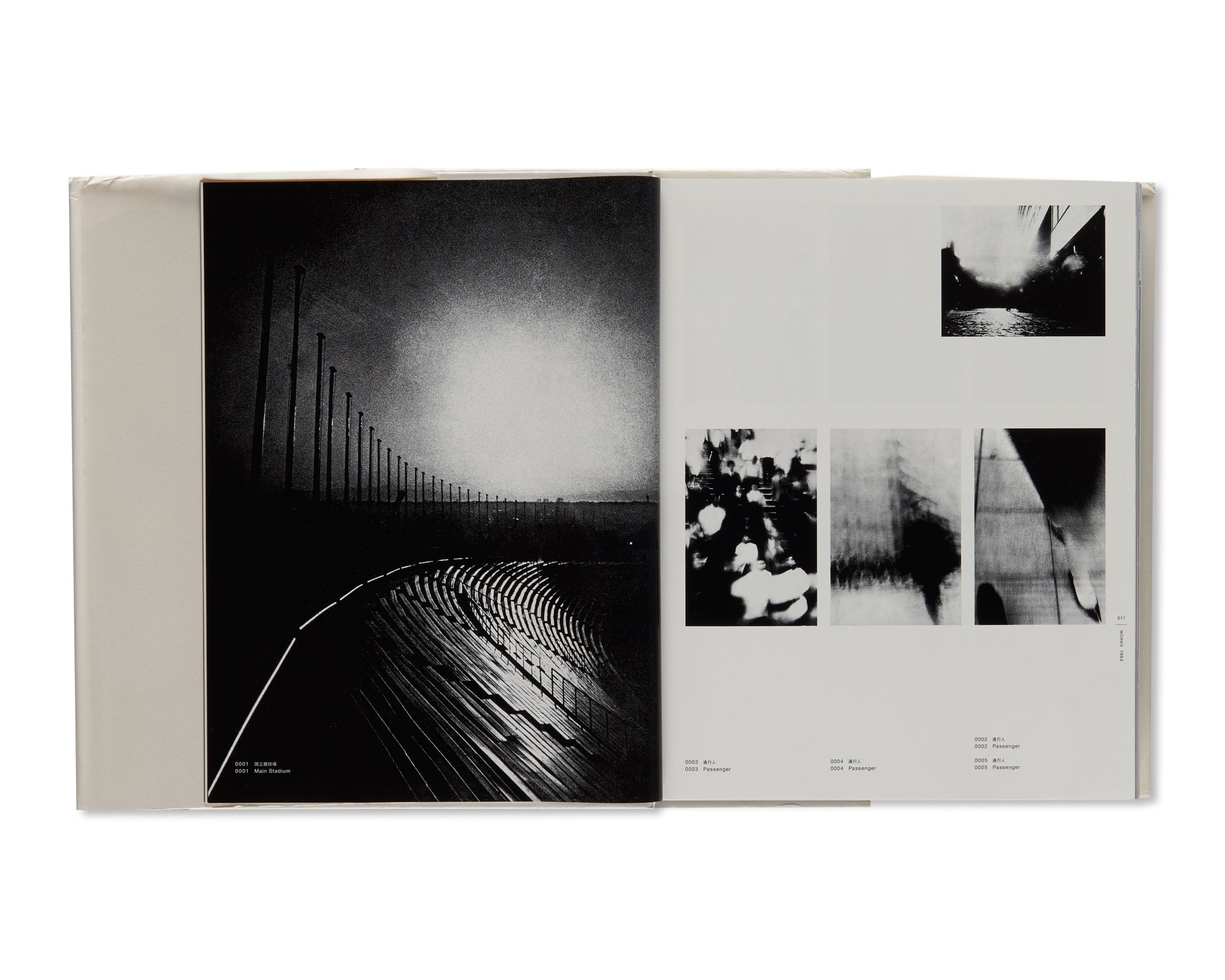 DAIDO MORIYAMA THE COMPLETE WORKS - A SET OF VOL. 1, 2, 3 AND 4 by Daido Moriyama