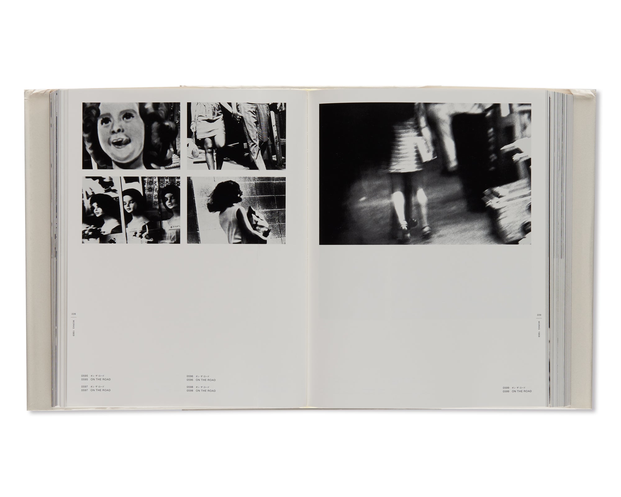 DAIDO MORIYAMA THE COMPLETE WORKS - A SET OF VOL. 1, 2, 3 AND 4 by Daido Moriyama