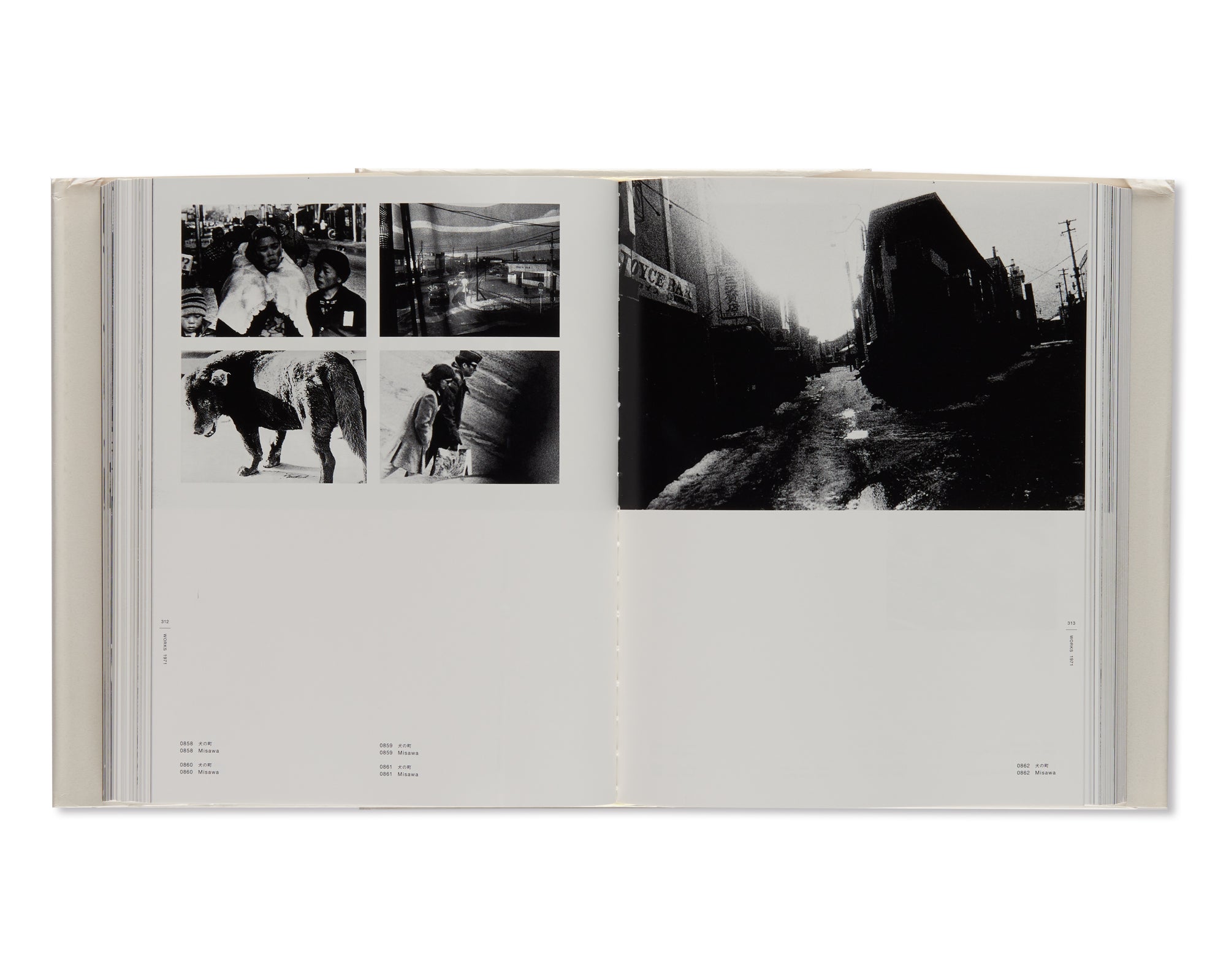 DAIDO MORIYAMA THE COMPLETE WORKS - A SET OF VOL. 1, 2, 3 AND 4 by Daido Moriyama