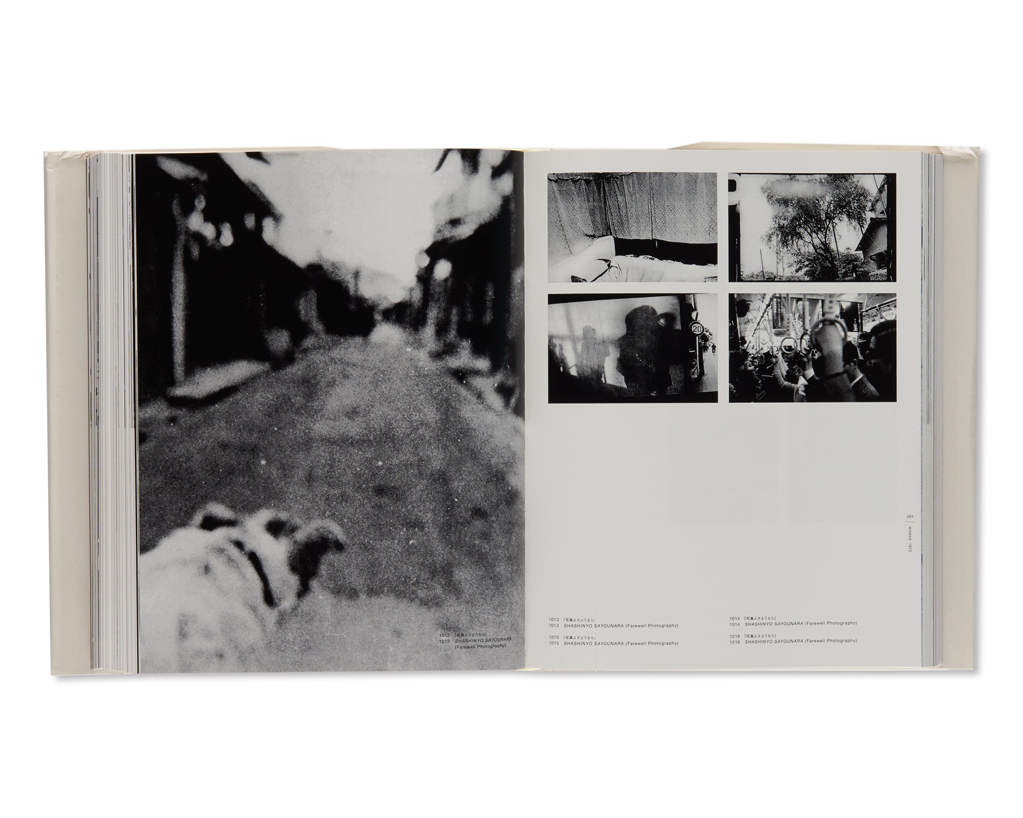 DAIDO MORIYAMA THE COMPLETE WORKS - A SET OF VOL. 1, 2, 3 AND 4 by Daido Moriyama