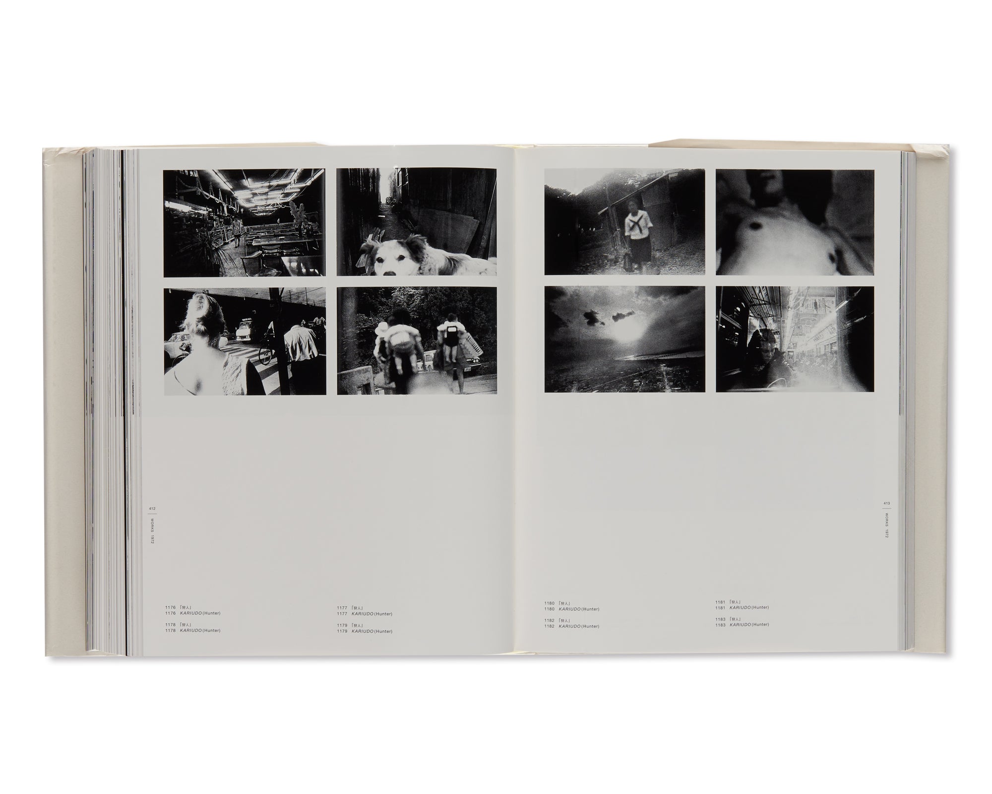 DAIDO MORIYAMA THE COMPLETE WORKS - A SET OF VOL. 1, 2, 3 AND 4 by Daido Moriyama