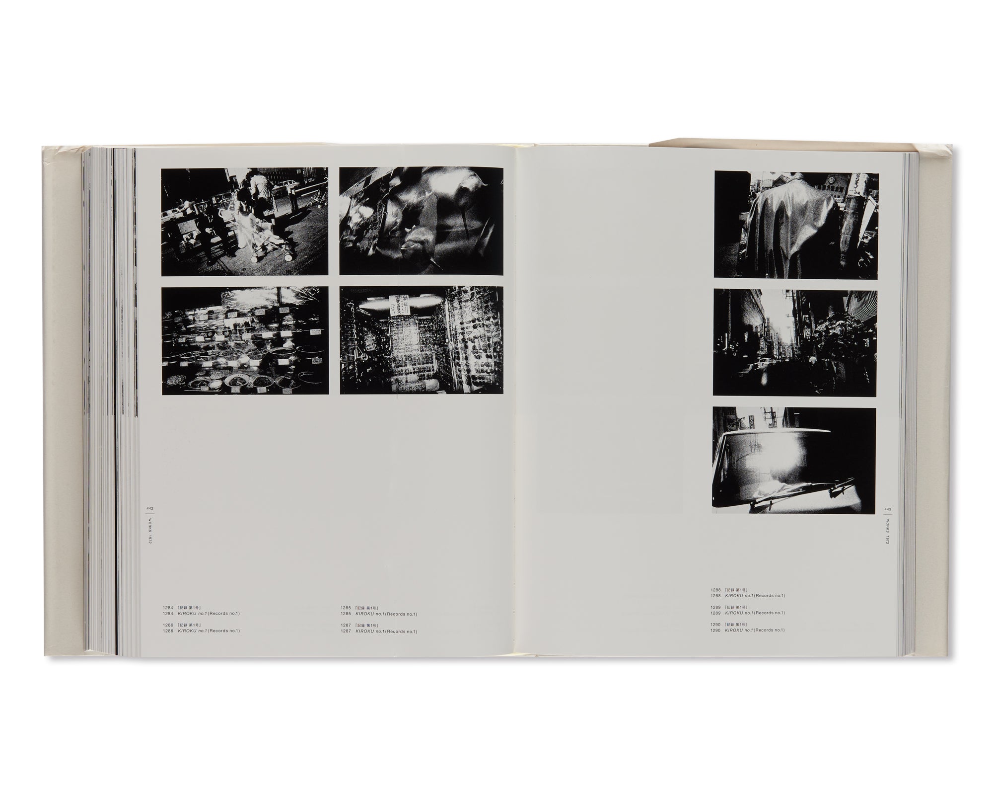 DAIDO MORIYAMA THE COMPLETE WORKS - A SET OF VOL. 1, 2, 3 AND 4 by Daido Moriyama