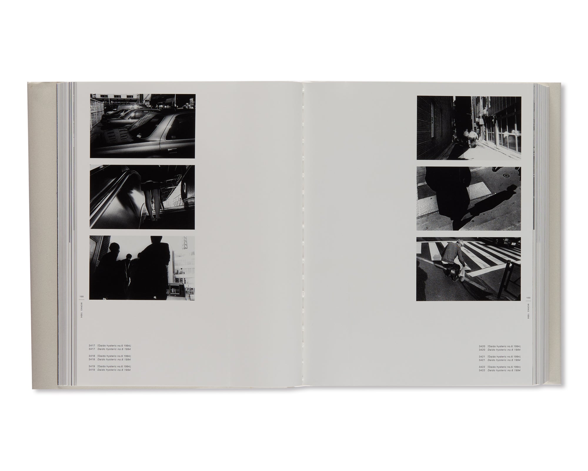 DAIDO MORIYAMA THE COMPLETE WORKS - A SET OF VOL. 1, 2, 3 AND 4 by Daido Moriyama