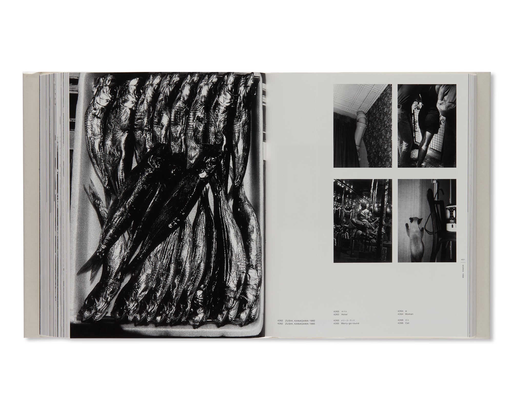 DAIDO MORIYAMA THE COMPLETE WORKS - A SET OF VOL. 1, 2, 3 AND 4 by Daido Moriyama