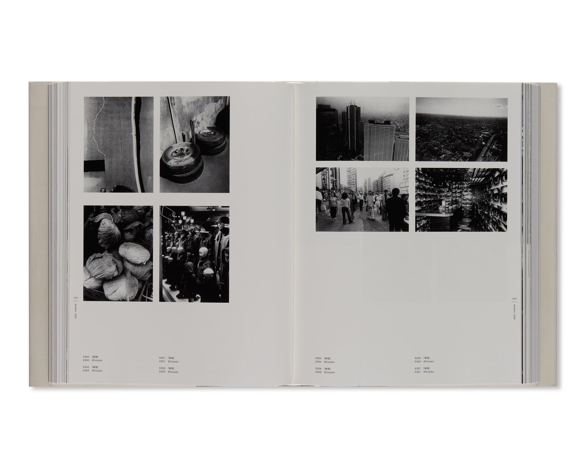 DAIDO MORIYAMA THE COMPLETE WORKS - A SET OF VOL. 1, 2, 3 AND 4 by Daido Moriyama