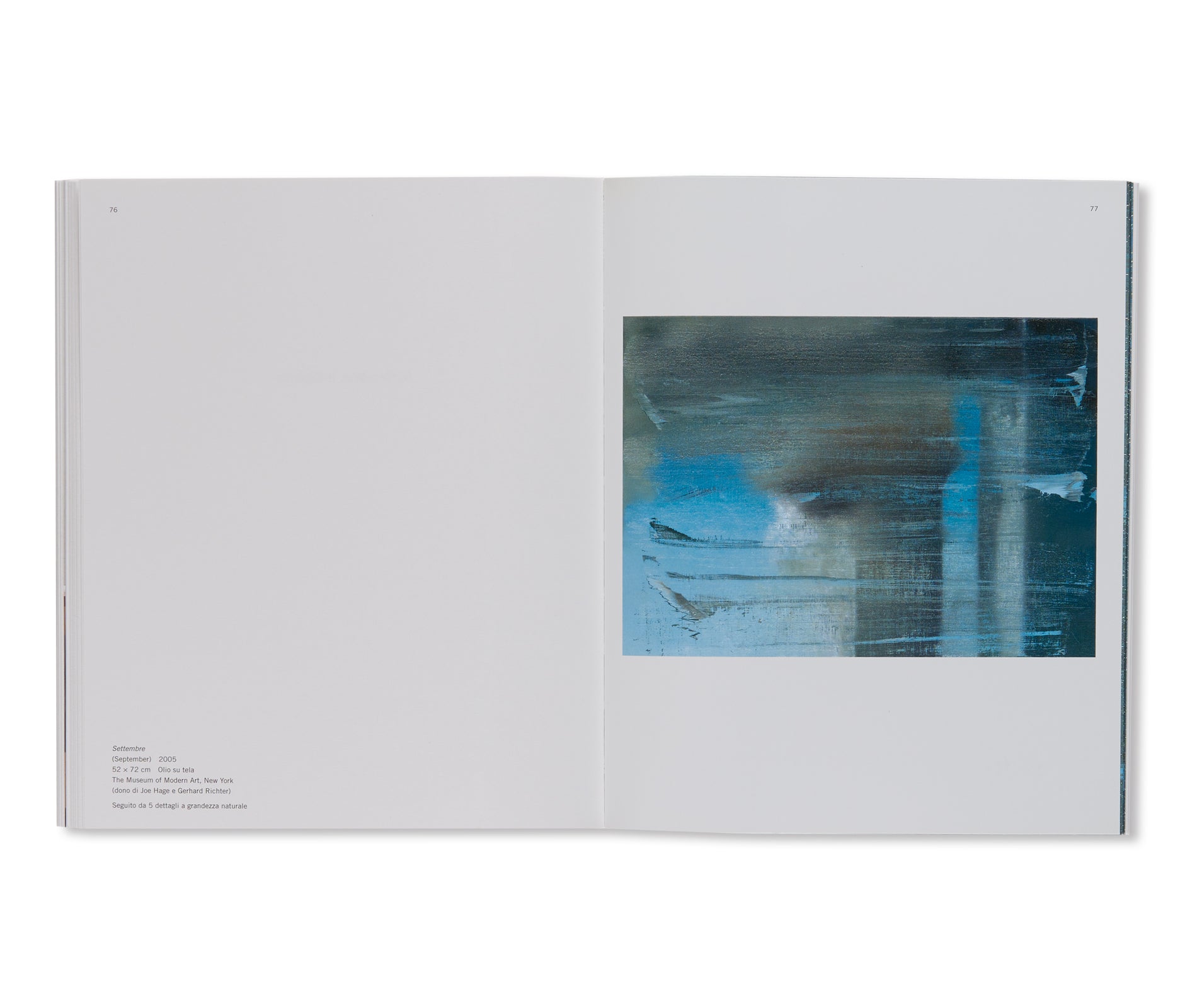 SETTEMBRE / SEPTIEMBRE: UN DIPINTO DI STORIA by Gerhard Richter [ITALIAN EDITION]