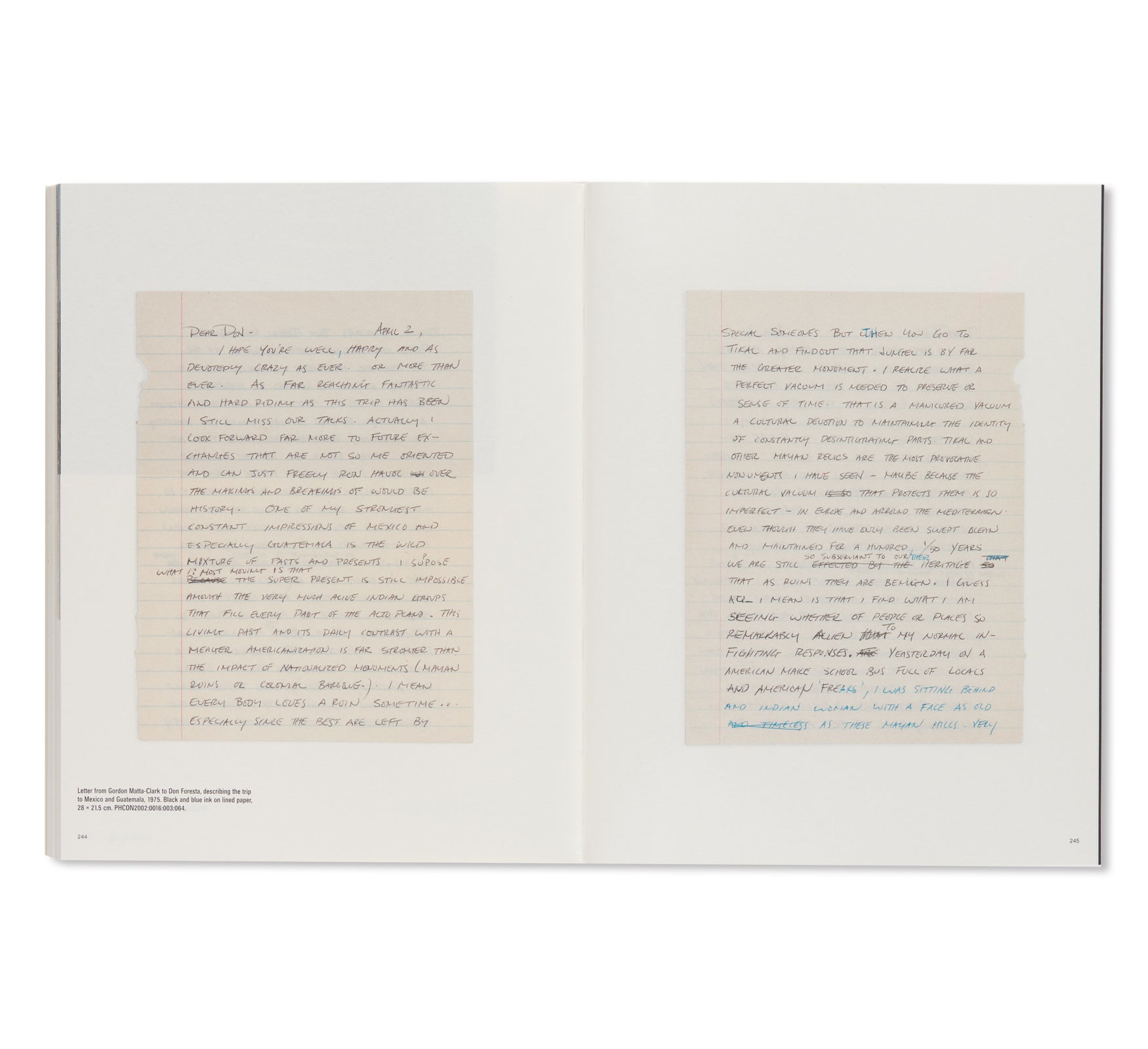 CP138 GORDON MATTA-CLARK: READINGS OF THE ARCHIVE by Gordon Matta-Clark