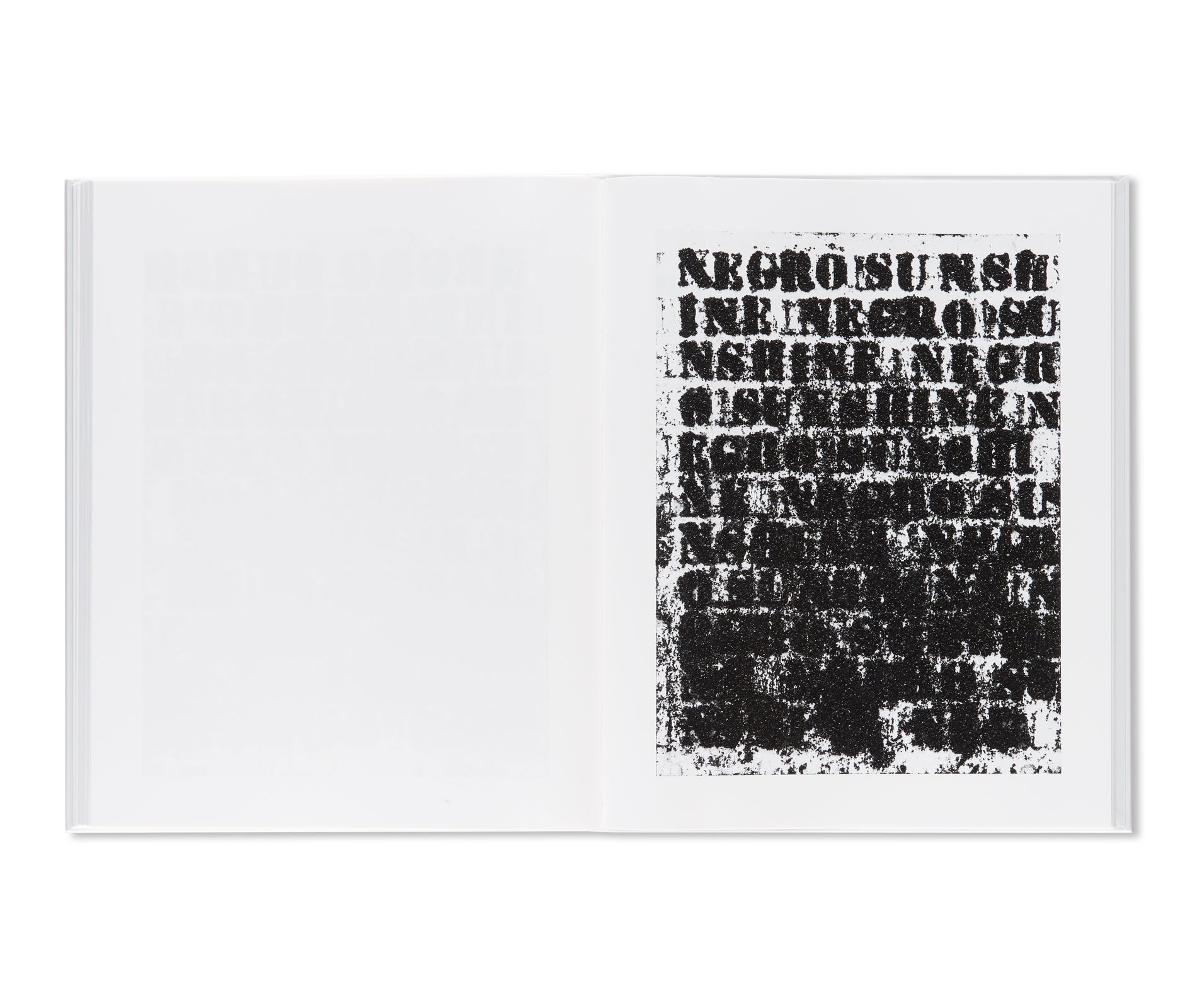 黒人の太陽 / NEGRO SUNSHINE by Glenn Ligon