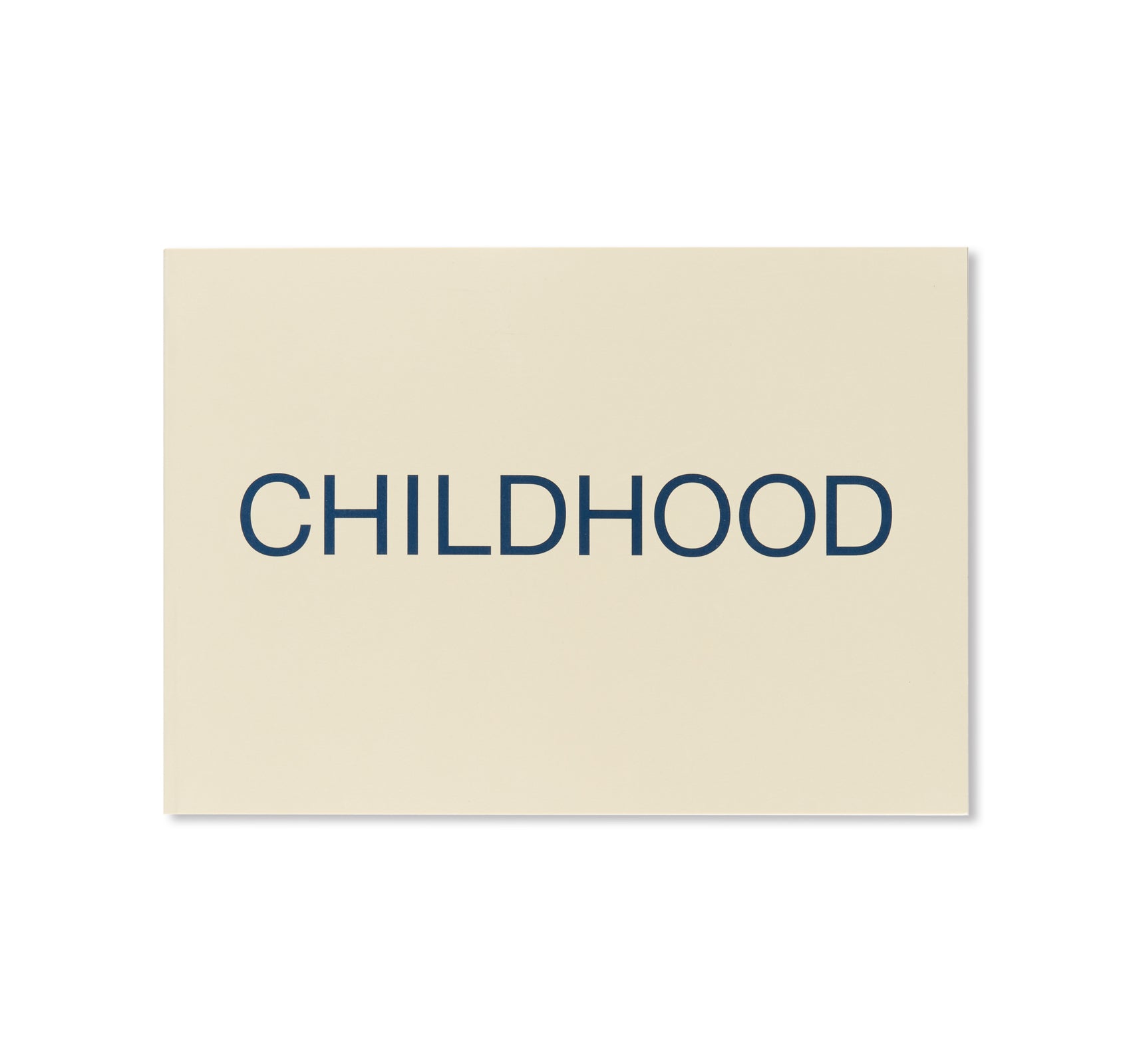 CHILDHOOD by Osamu Wataya [SOFTCOVER]