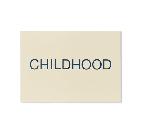 CHILDHOOD by Osamu Wataya [SOFTCOVER]