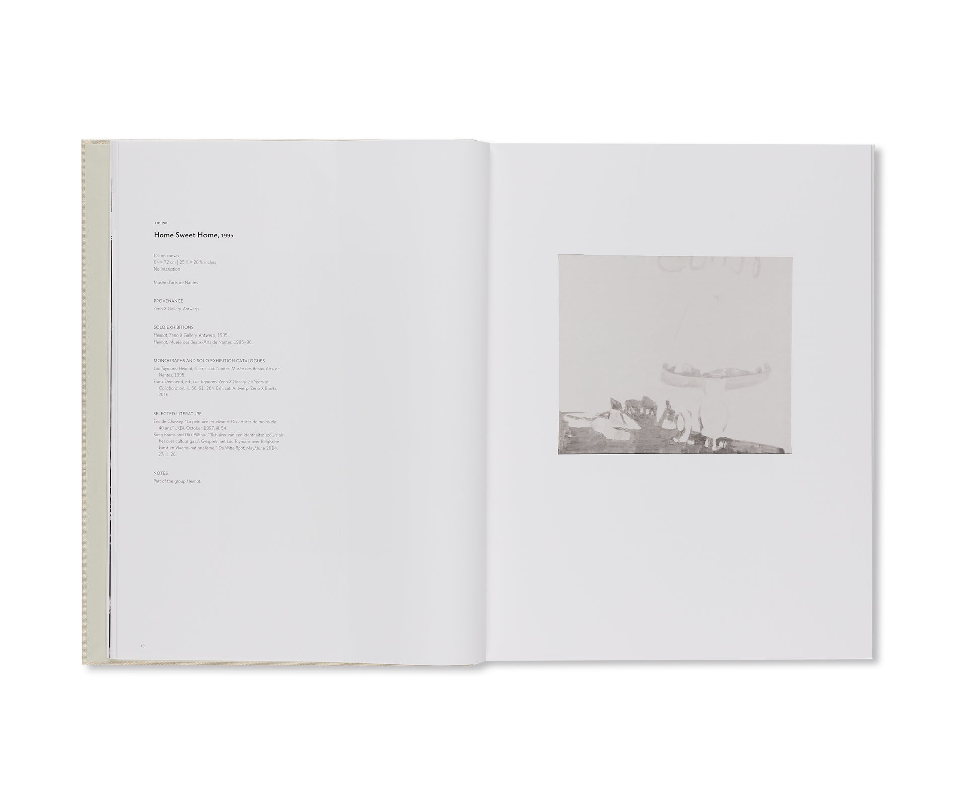 LUC TUYMANS: CATALOGUE RAISONNÉ OF PAINTINGS VOLUME 2, 1995–2006 by Luc Tuymans