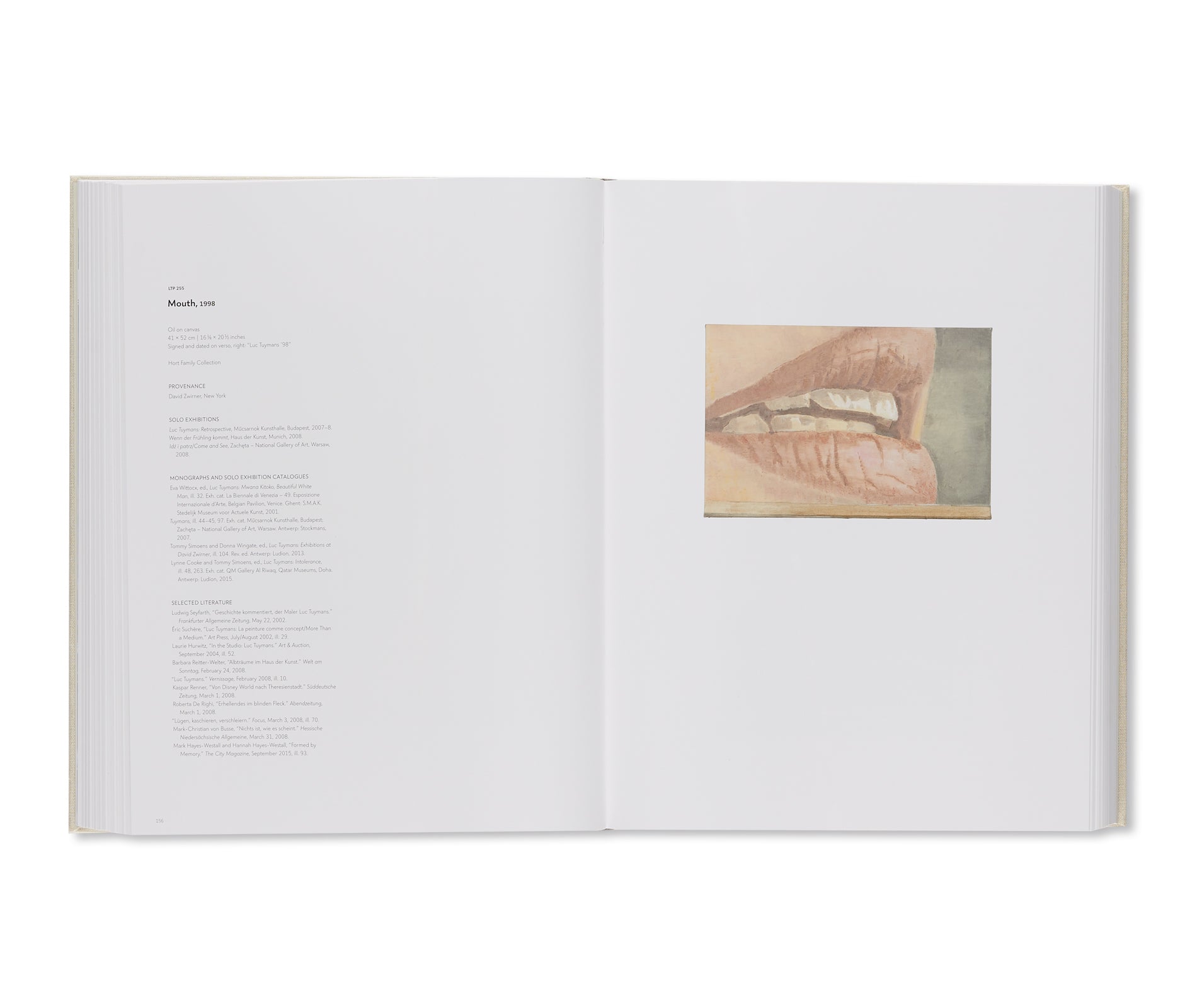 LUC TUYMANS: CATALOGUE RAISONNÉ OF PAINTINGS VOLUME 2, 1995–2006 by Luc Tuymans