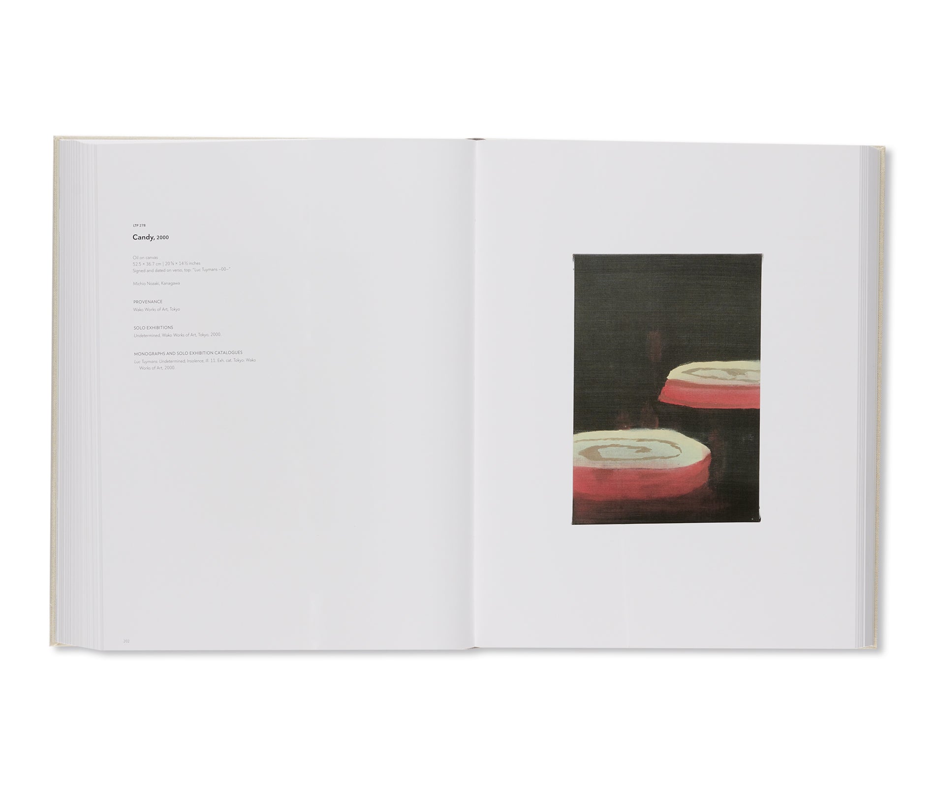 LUC TUYMANS: CATALOGUE RAISONNÉ OF PAINTINGS VOLUME 2, 1995–2006 by Luc Tuymans