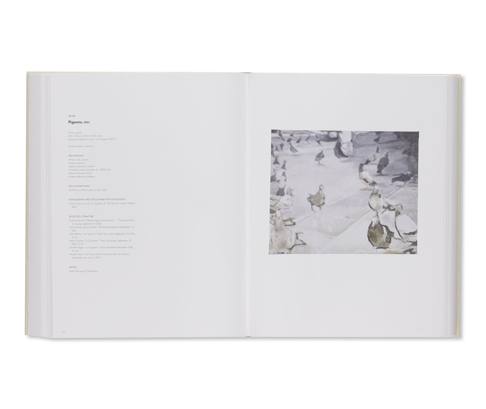 LUC TUYMANS: CATALOGUE RAISONNÉ OF PAINTINGS VOLUME 2, 1995–2006 by Luc Tuymans