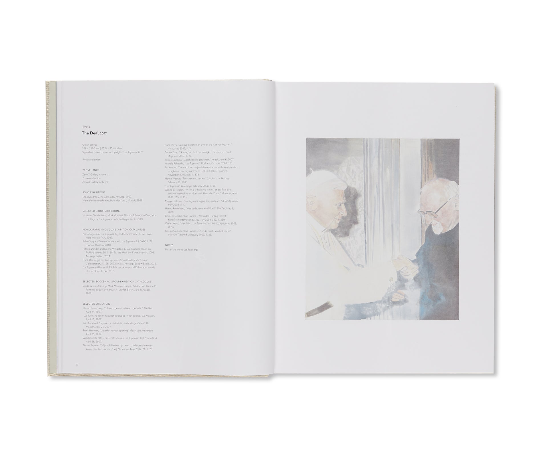 LUC TUYMANS: CATALOGUE RAISONNÉ OF PAINTINGS VOLUME 3, 2007–2018 by Luc Tuymans