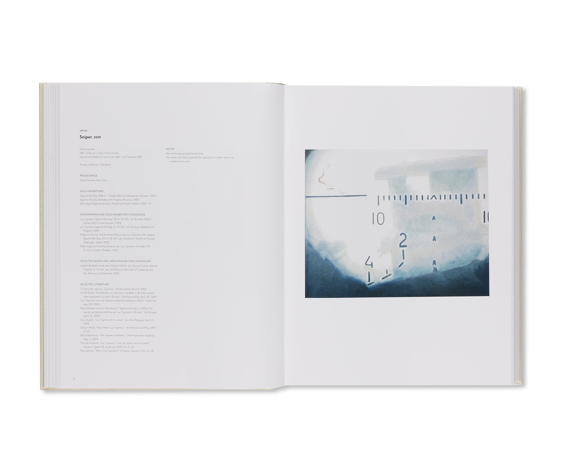 LUC TUYMANS: CATALOGUE RAISONNÉ OF PAINTINGS VOLUME 3, 2007–2018 by Luc Tuymans