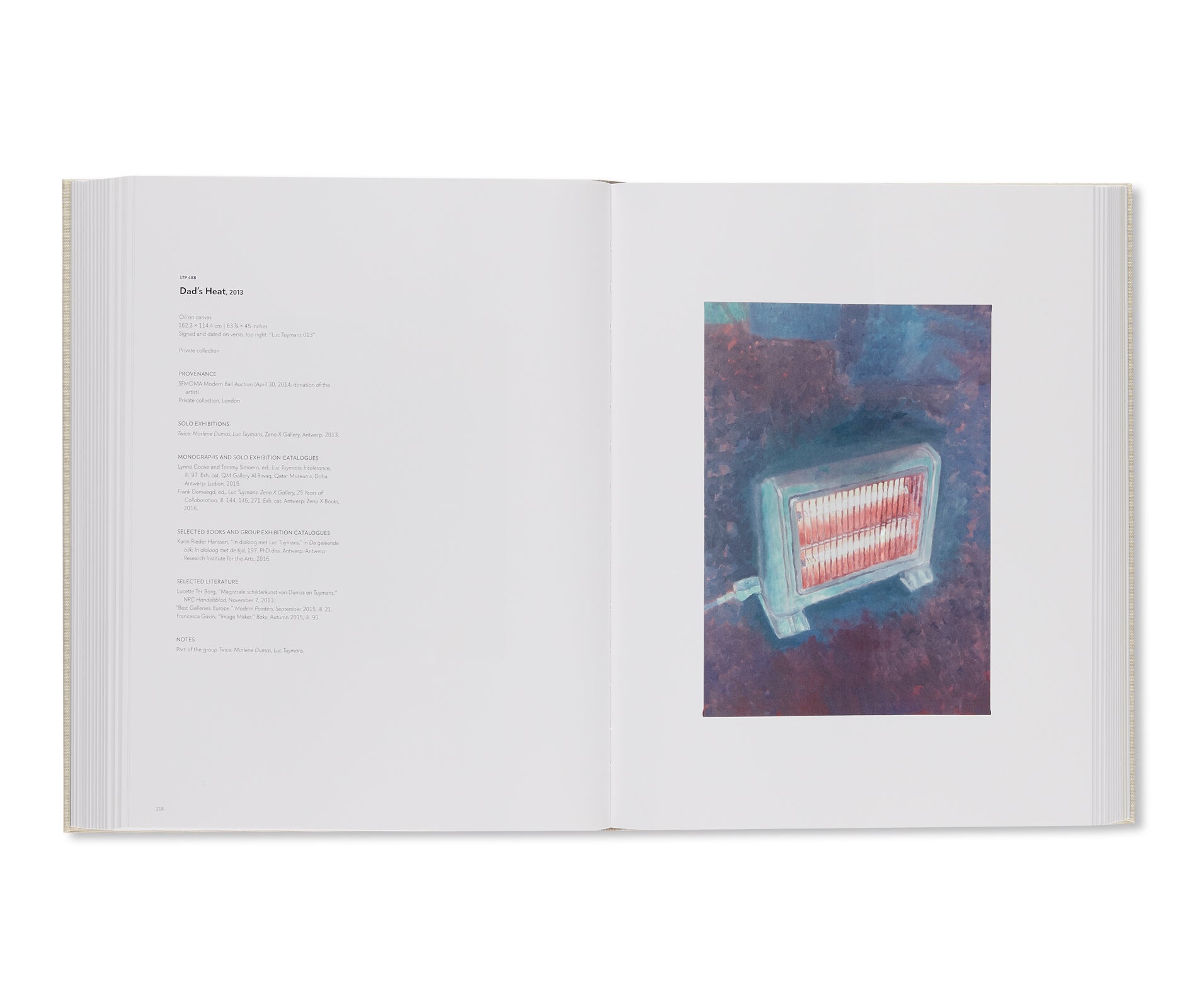 LUC TUYMANS: CATALOGUE RAISONNÉ OF PAINTINGS VOLUME 3, 2007–2018 by Luc Tuymans