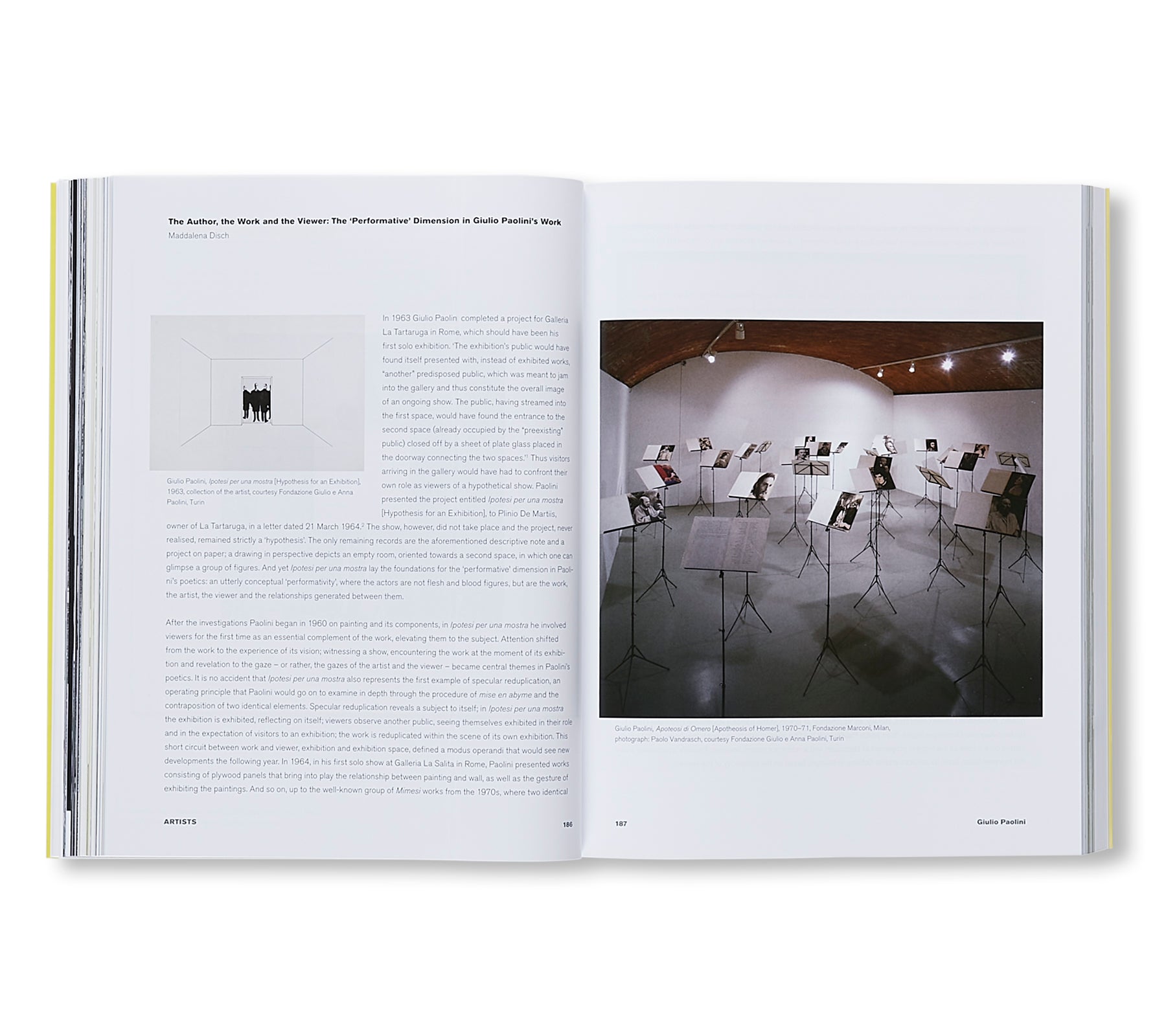 ARTE POVERA - ENTRARE NELL'OPERA: PROCESSES AND PERFORMATIVE ATTITUDES IN ARTE POVERA