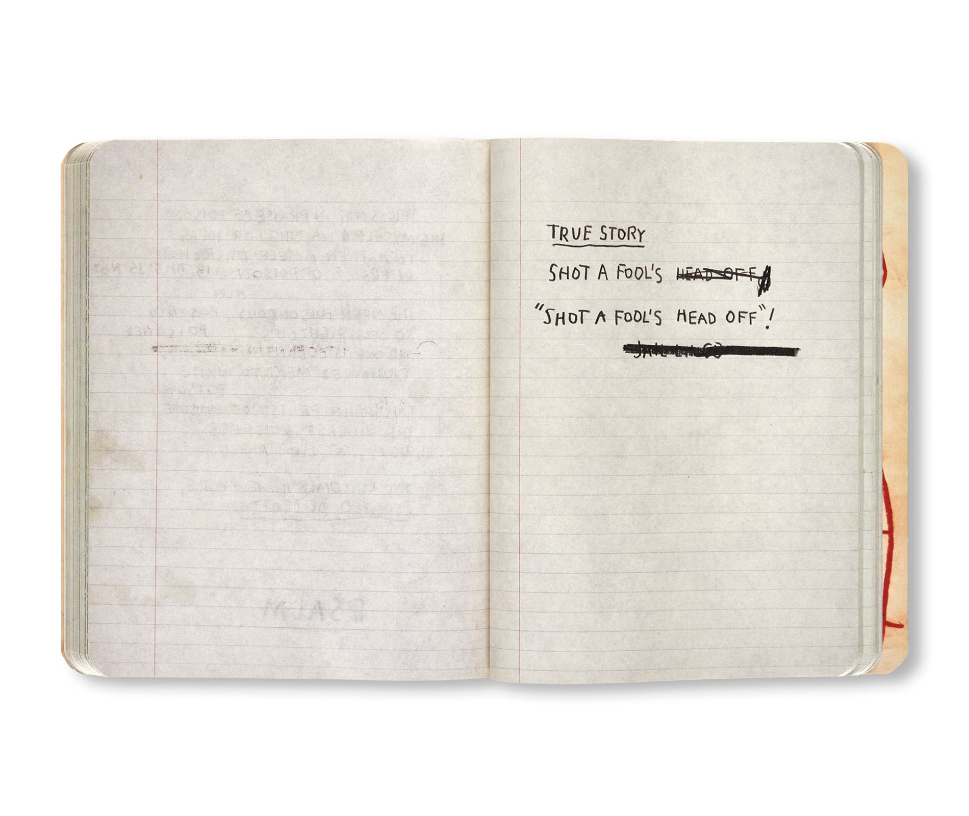 THE NOTEBOOKS by Jean-Michel Basquiat