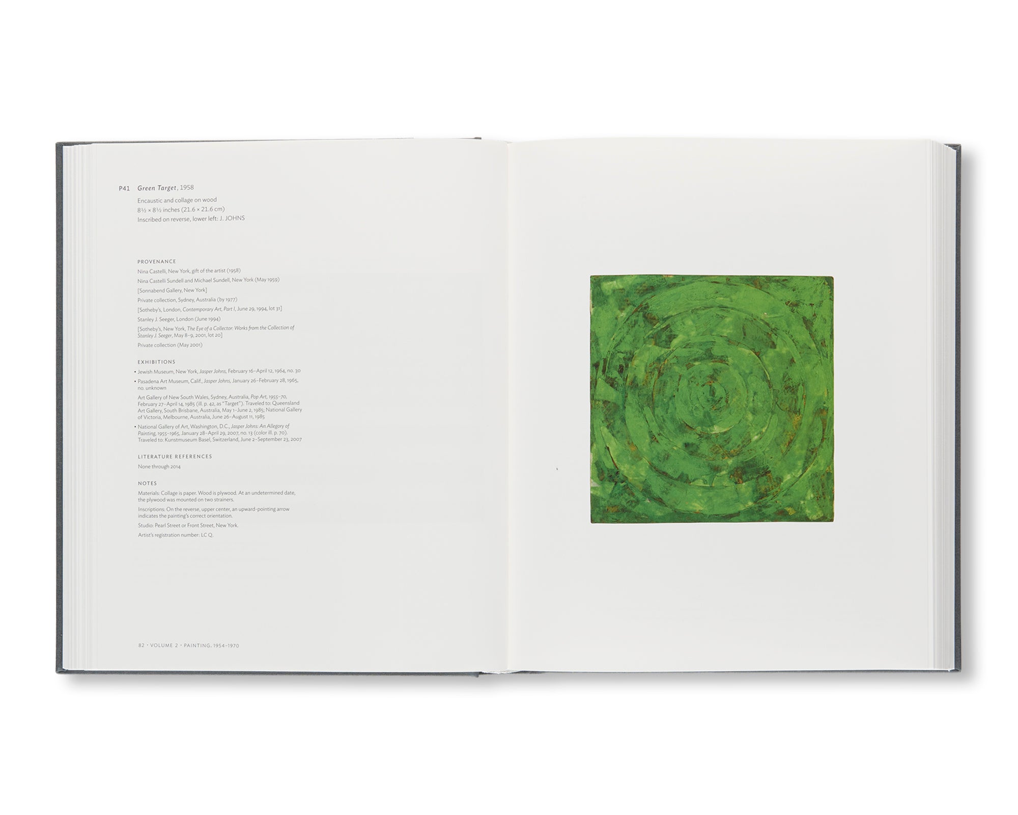 JASPER JOHNS: CATALOGUE RAISONNÉ OF PAINTING AND SCULPTURE by Roberta Bernstein