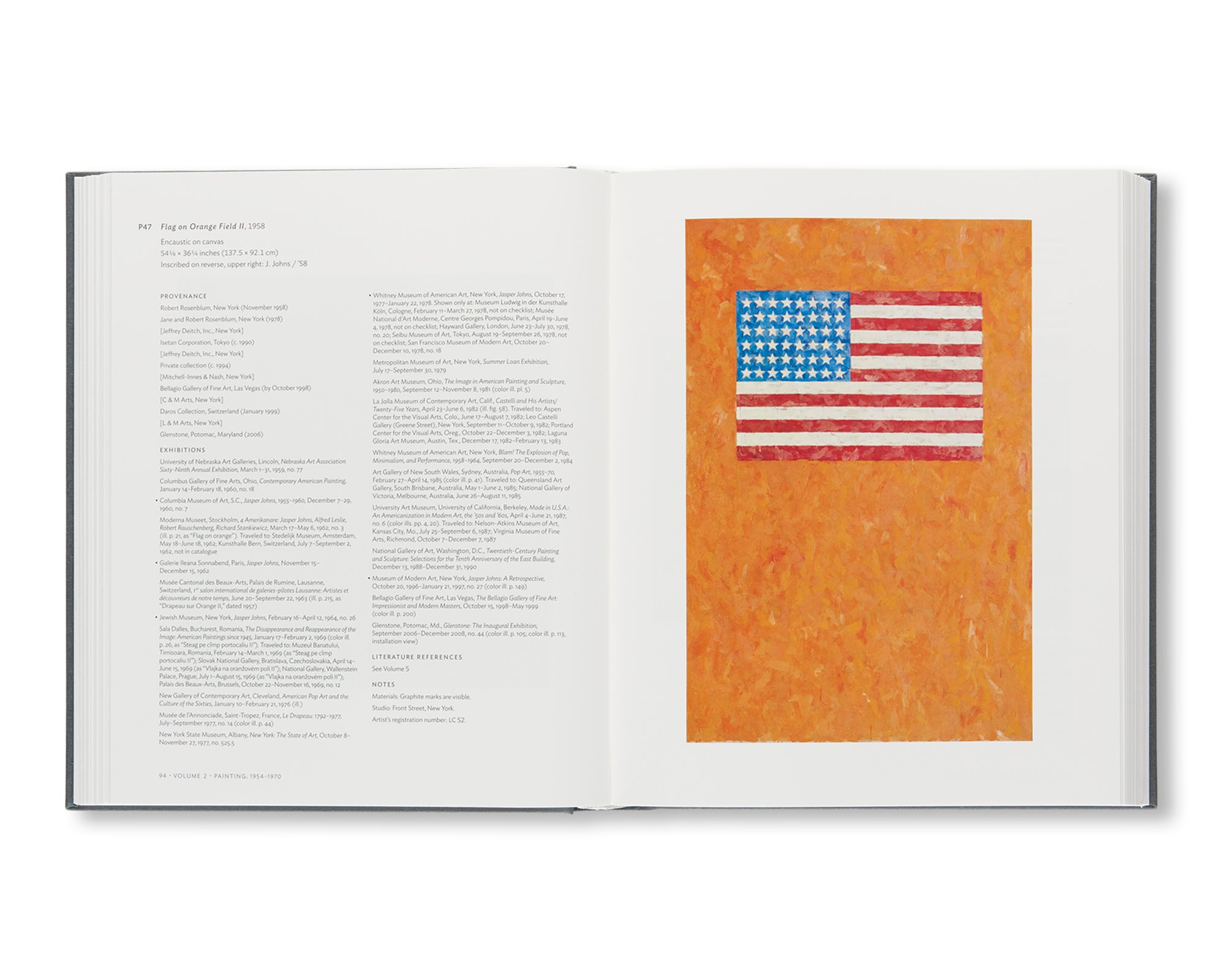 JASPER JOHNS: CATALOGUE RAISONNÉ OF PAINTING AND SCULPTURE by Roberta Bernstein