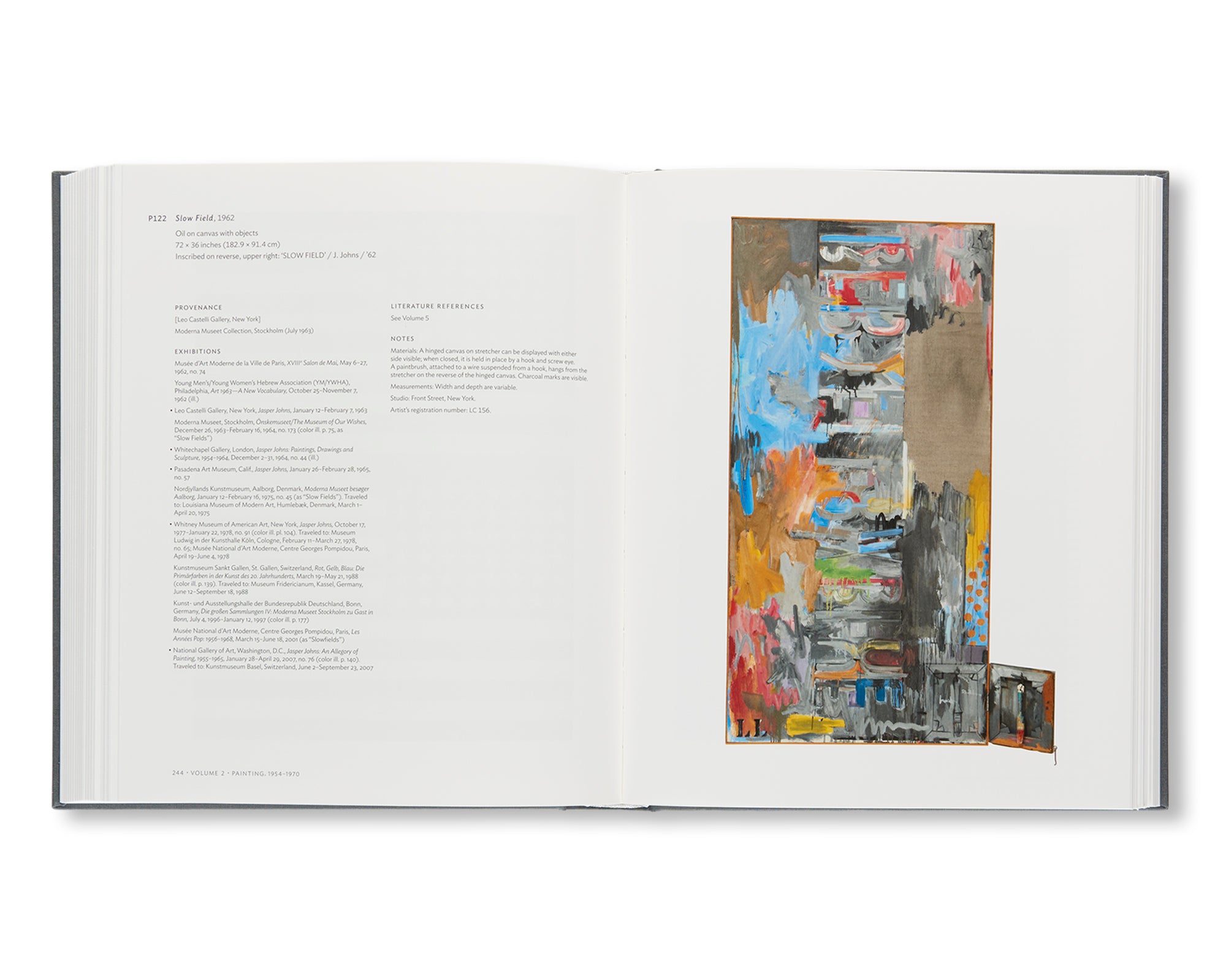 JASPER JOHNS: CATALOGUE RAISONNÉ OF PAINTING AND SCULPTURE by Roberta Bernstein