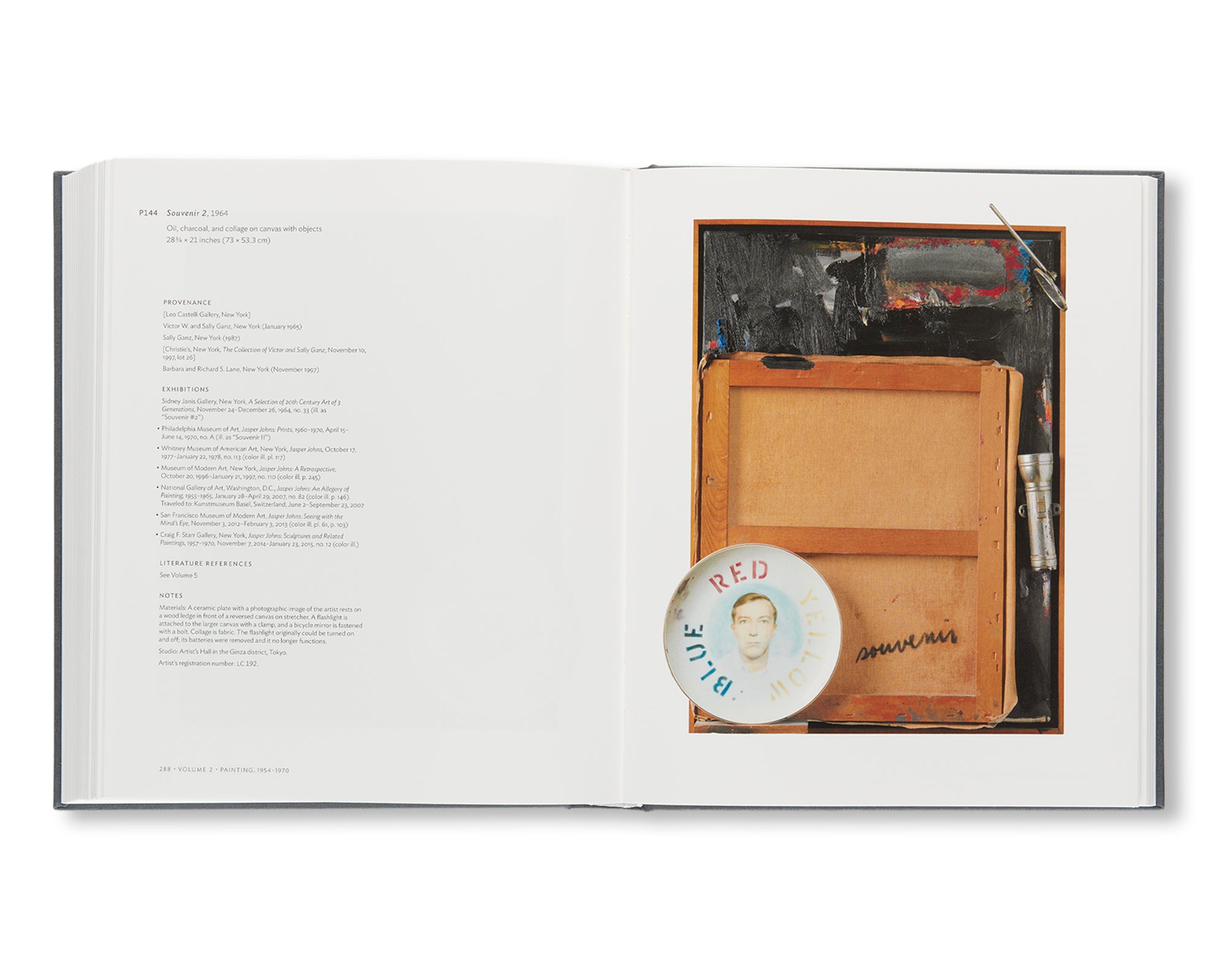 JASPER JOHNS: CATALOGUE RAISONNÉ OF PAINTING AND SCULPTURE by Roberta Bernstein