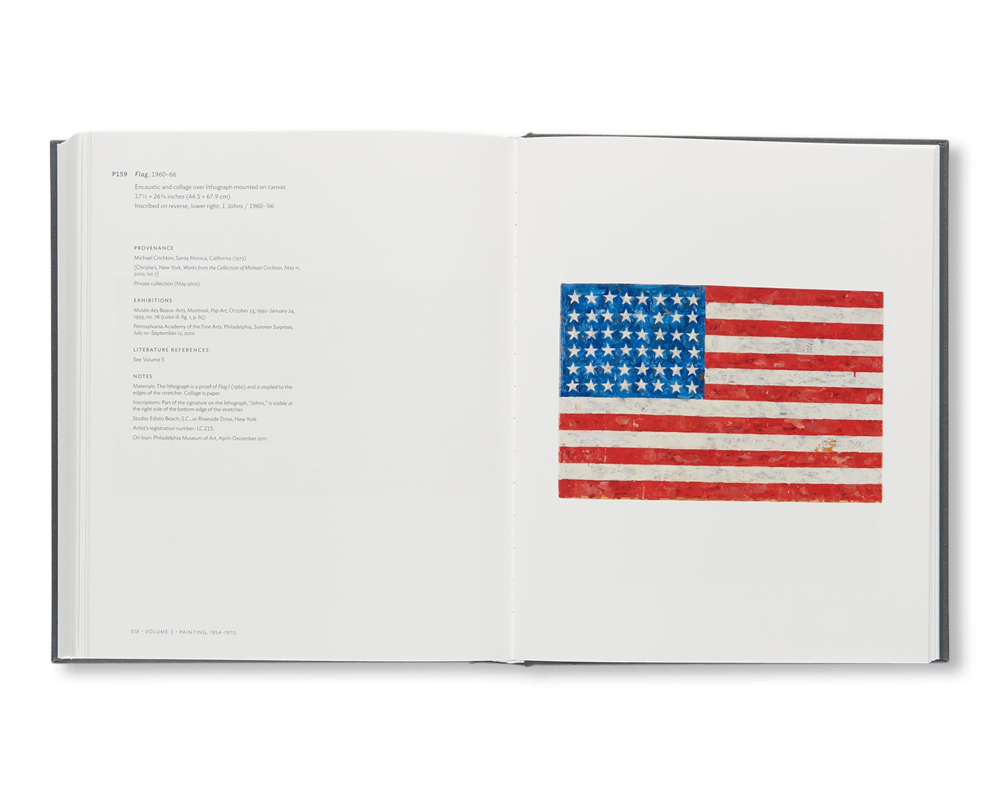 JASPER JOHNS: CATALOGUE RAISONNÉ OF PAINTING AND SCULPTURE by Roberta Bernstein