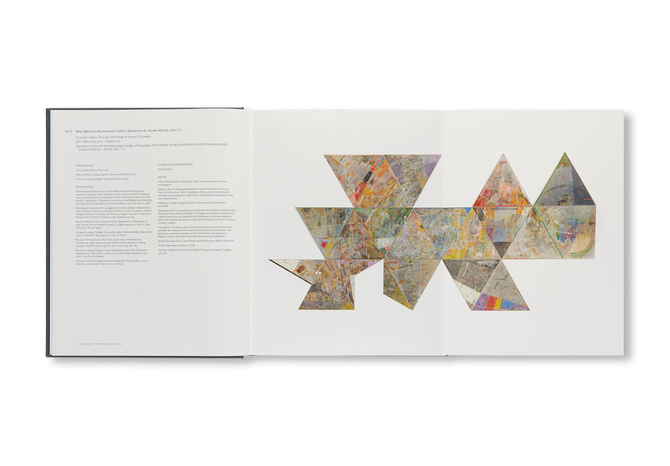 JASPER JOHNS: CATALOGUE RAISONNÉ OF PAINTING AND SCULPTURE by Roberta Bernstein