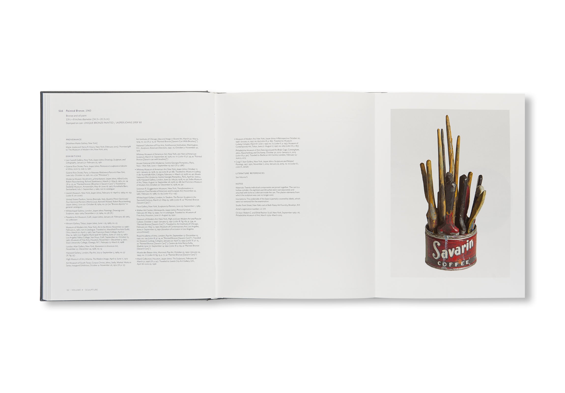 JASPER JOHNS: CATALOGUE RAISONNÉ OF PAINTING AND SCULPTURE by Roberta Bernstein