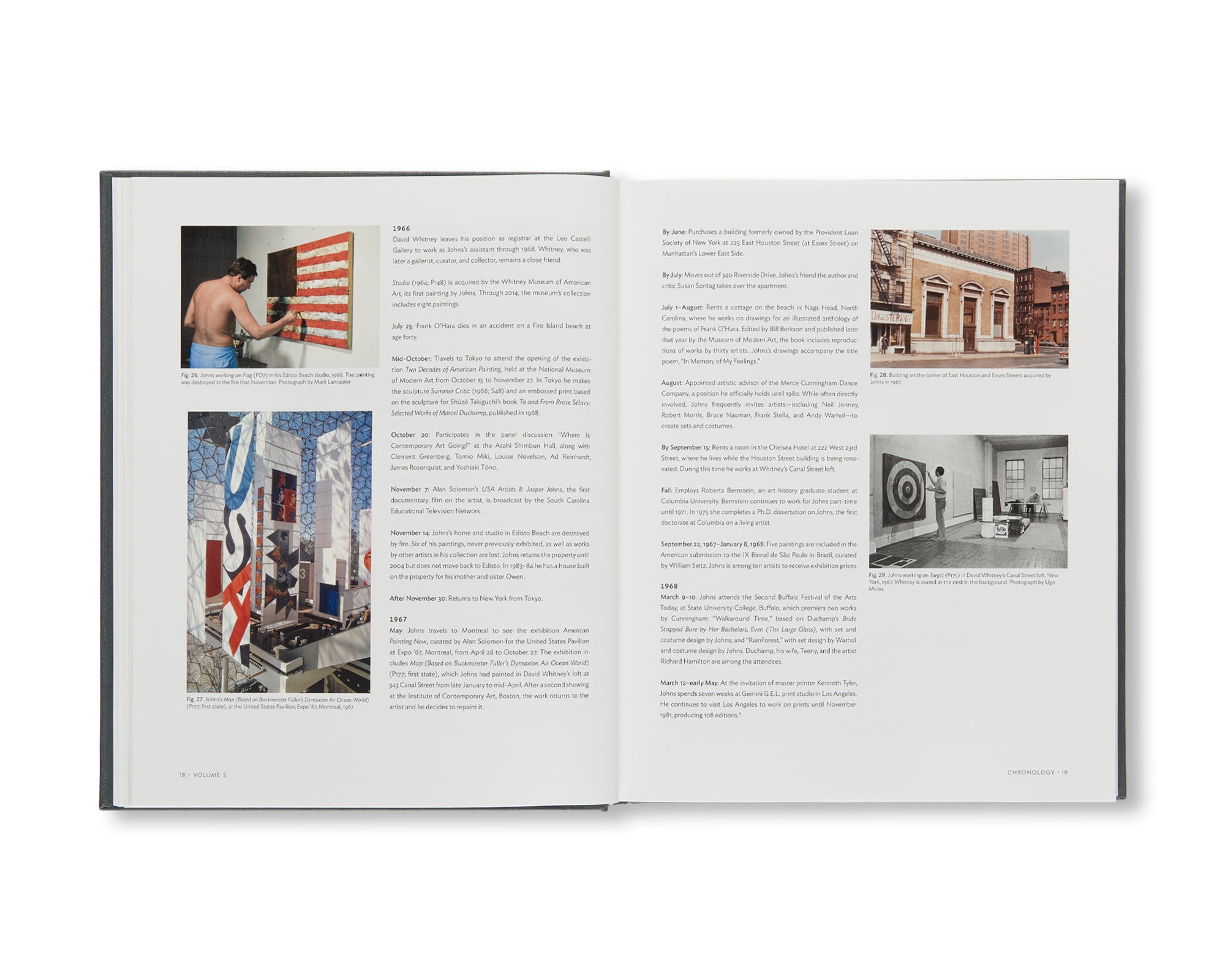 JASPER JOHNS: CATALOGUE RAISONNÉ OF PAINTING AND SCULPTURE by Roberta Bernstein