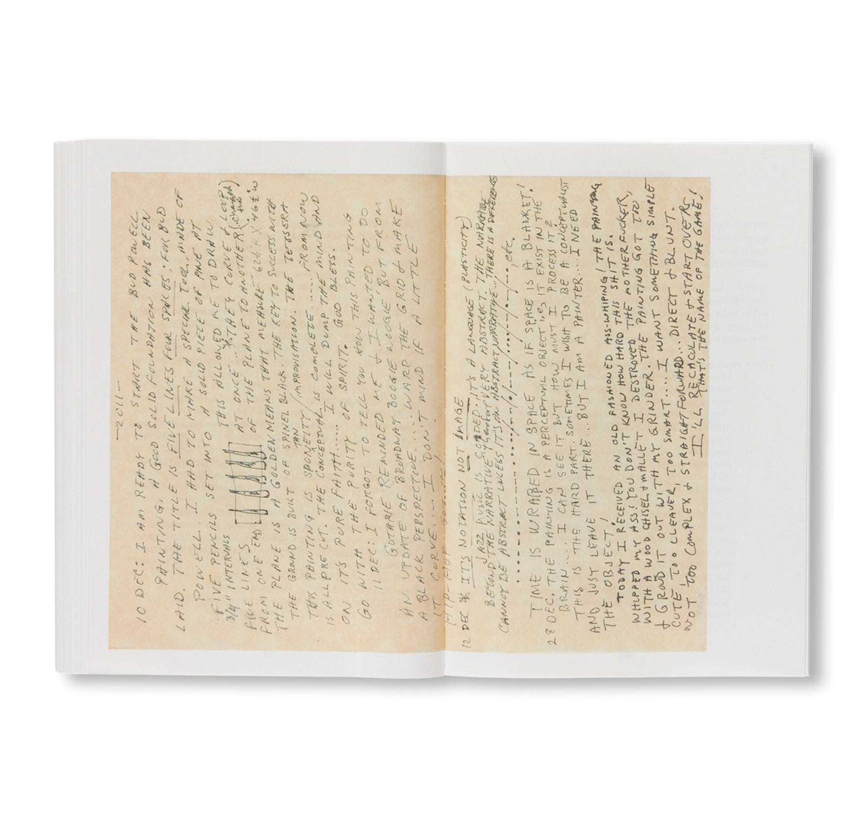 NOTES FROM THE WOODSHED by Jack Whitten