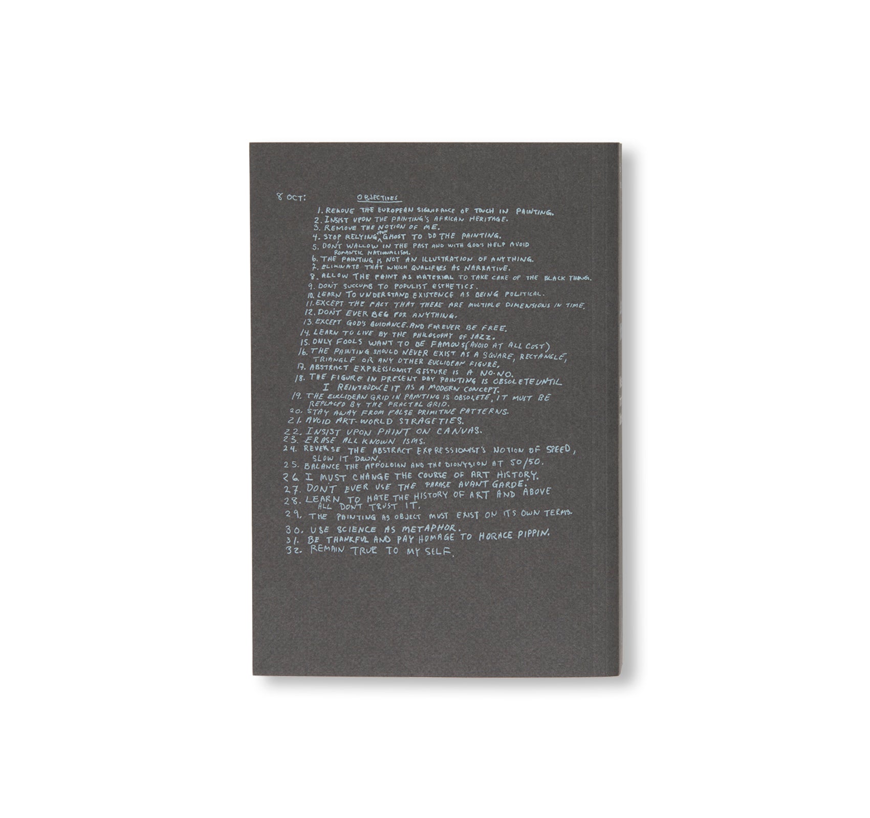 NOTES FROM THE WOODSHED by Jack Whitten