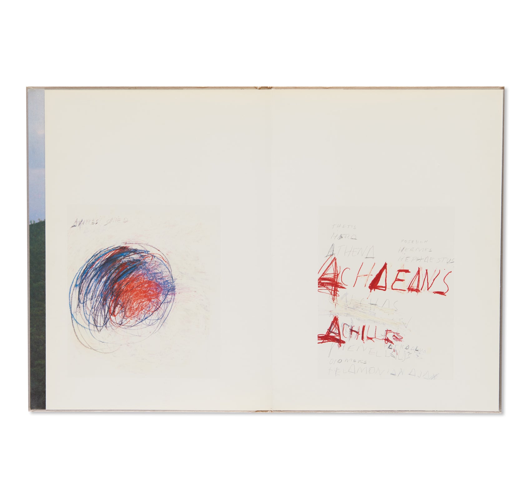 FIFTY DAYS AT ILIAM by Cy Twombly