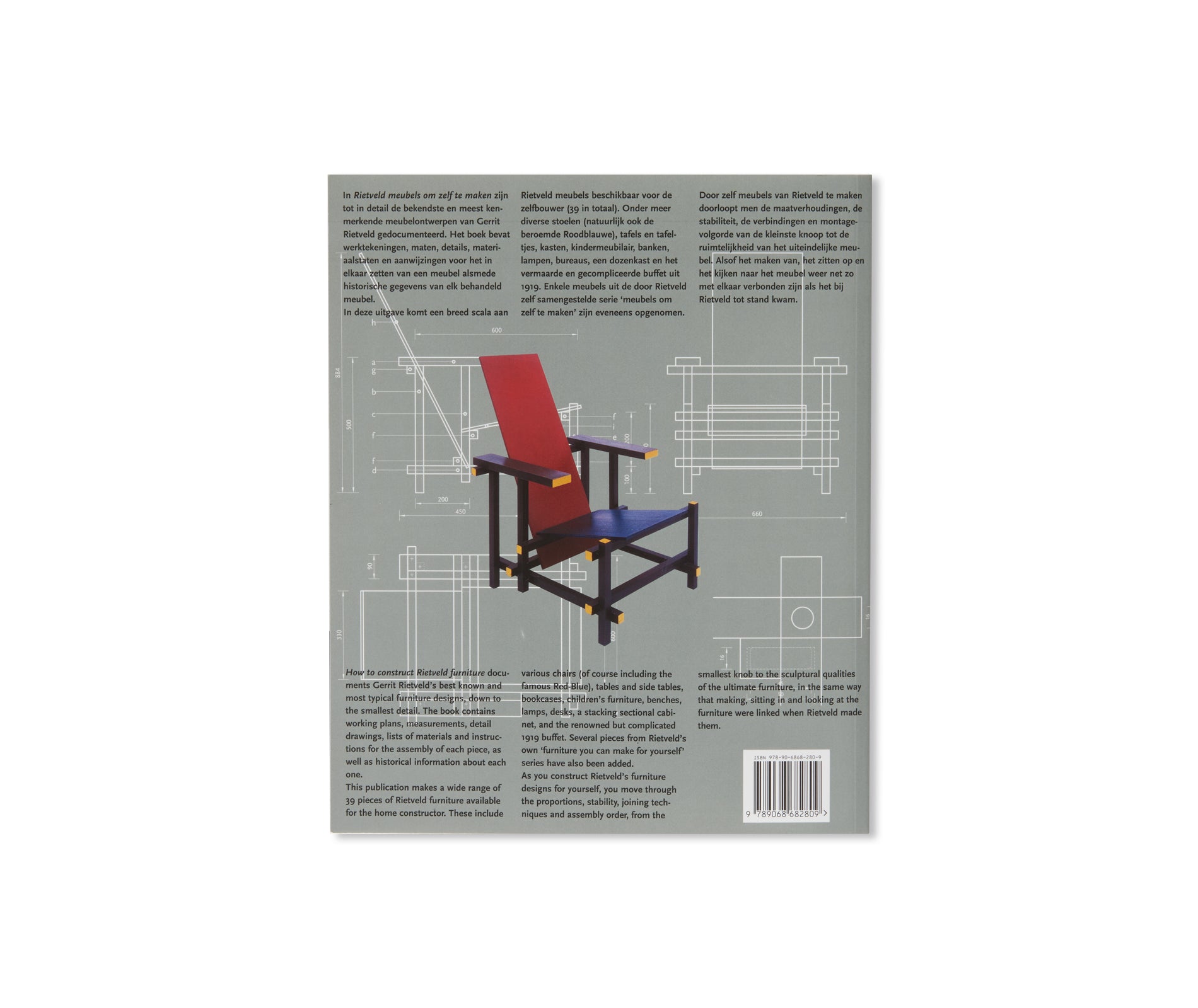 HOW TO CONSTRUCT RIETVELD FURNITURE by Peter Drijver, Johannes Niemeijer