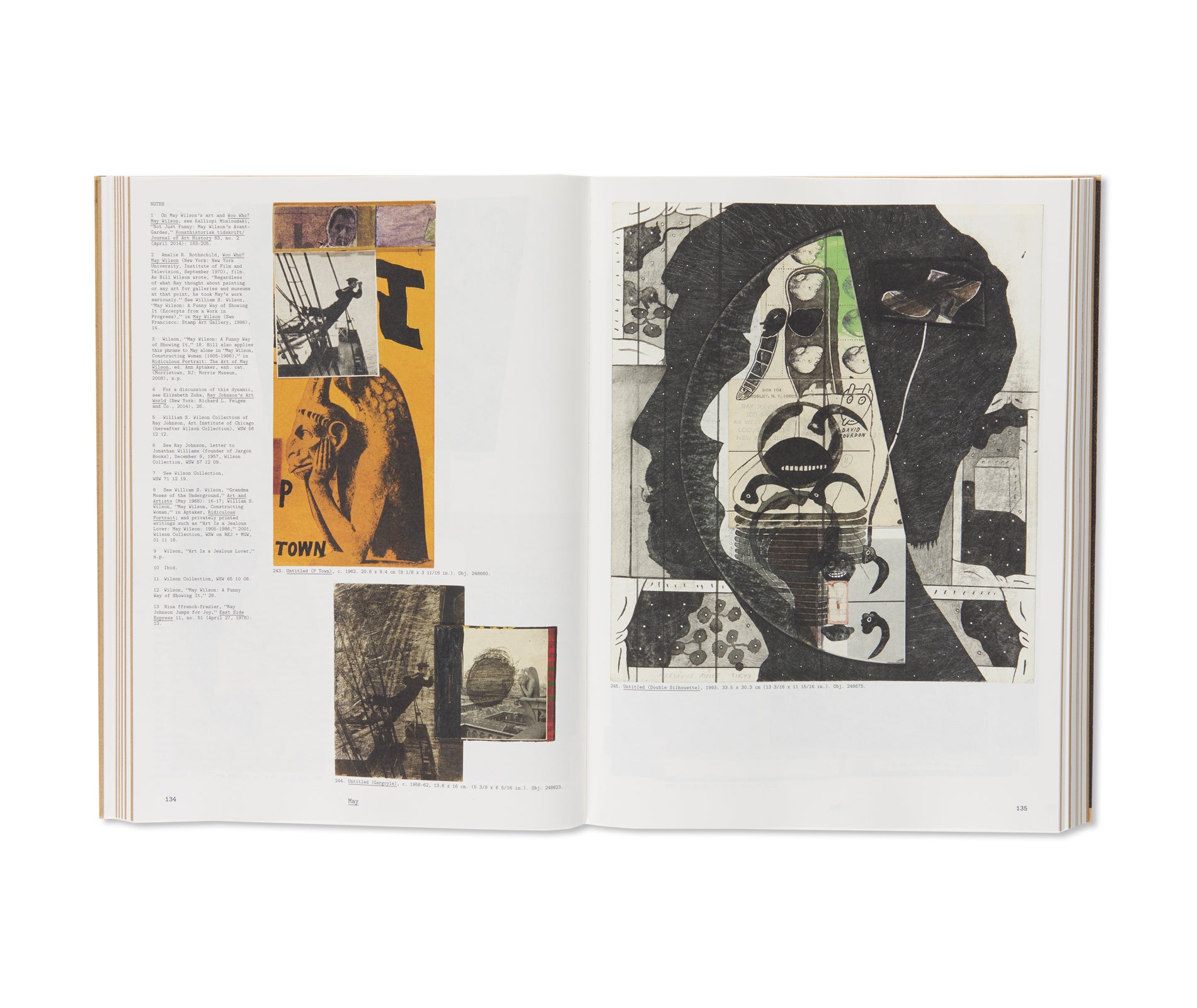 RAY JOHNSON C/O by Ray Johnson