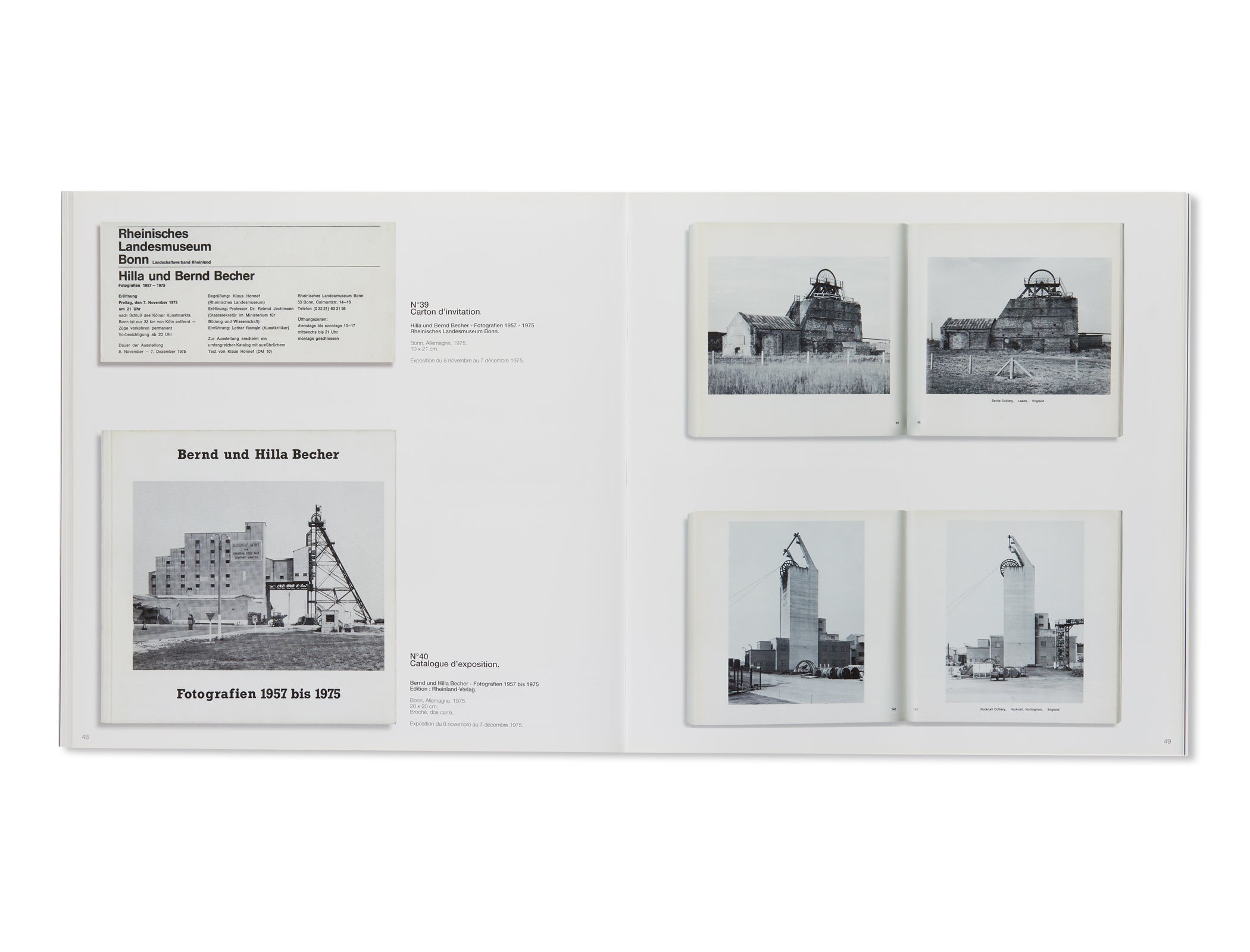 PRINTED MATTER 1964-2013 by Bernd und Hilla Becher