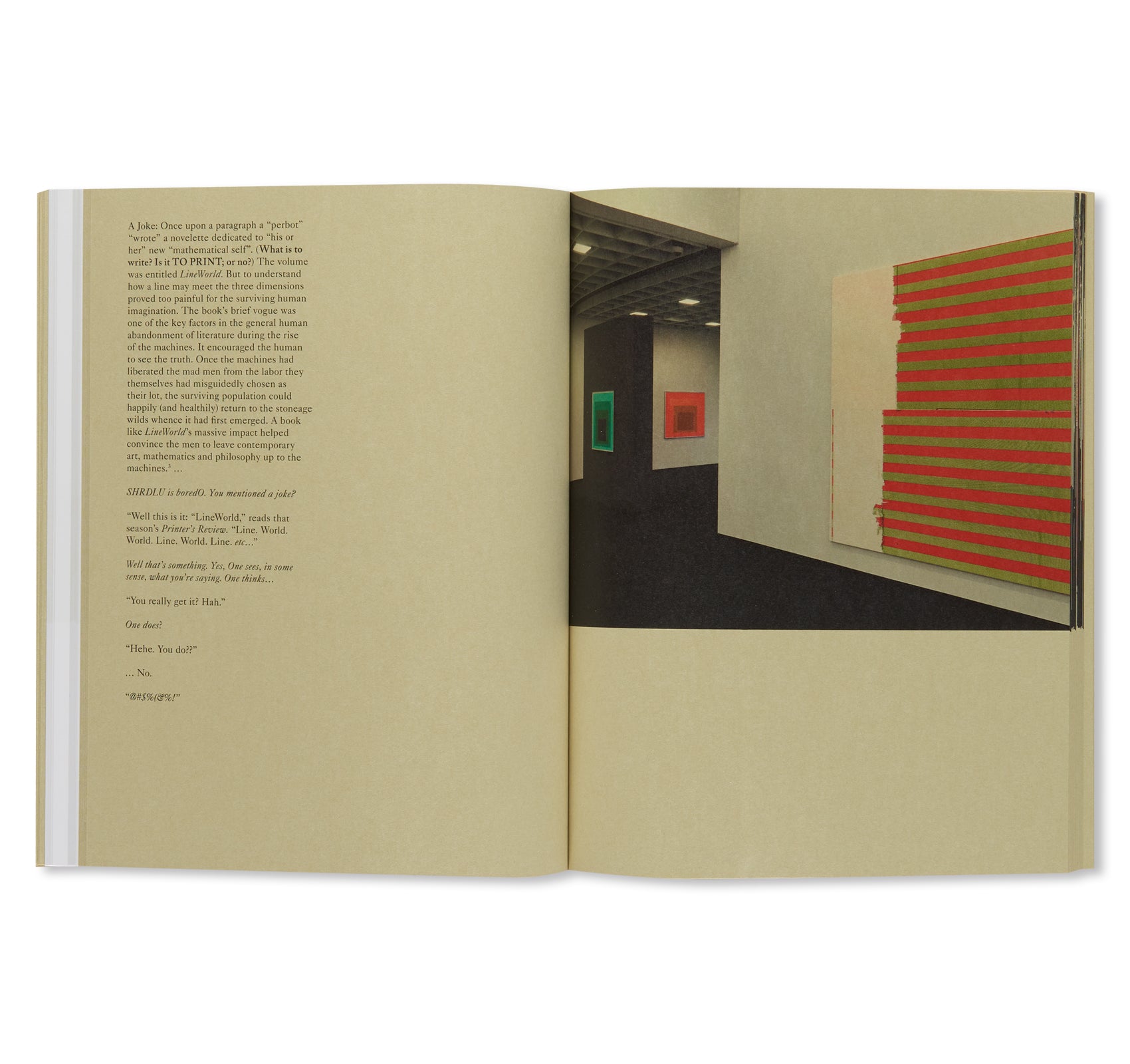 WADE GUYTON IM JOSEF ALBERS MUSEUM QUADRAT BOTTROP by Wade Guyton