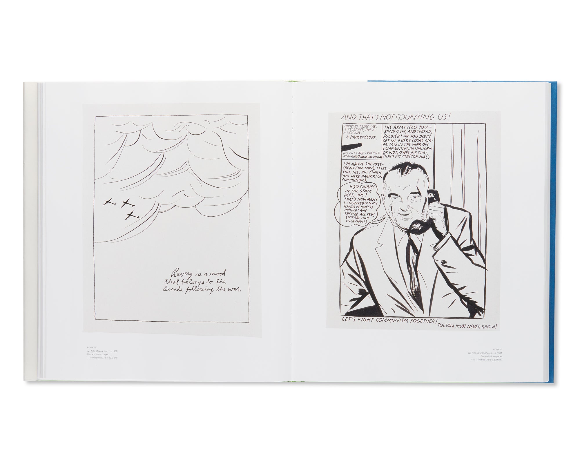 HERE'S YOUR IRONY BACK POLITICAL WORKS 1975-2013 by Raymond Pettibon