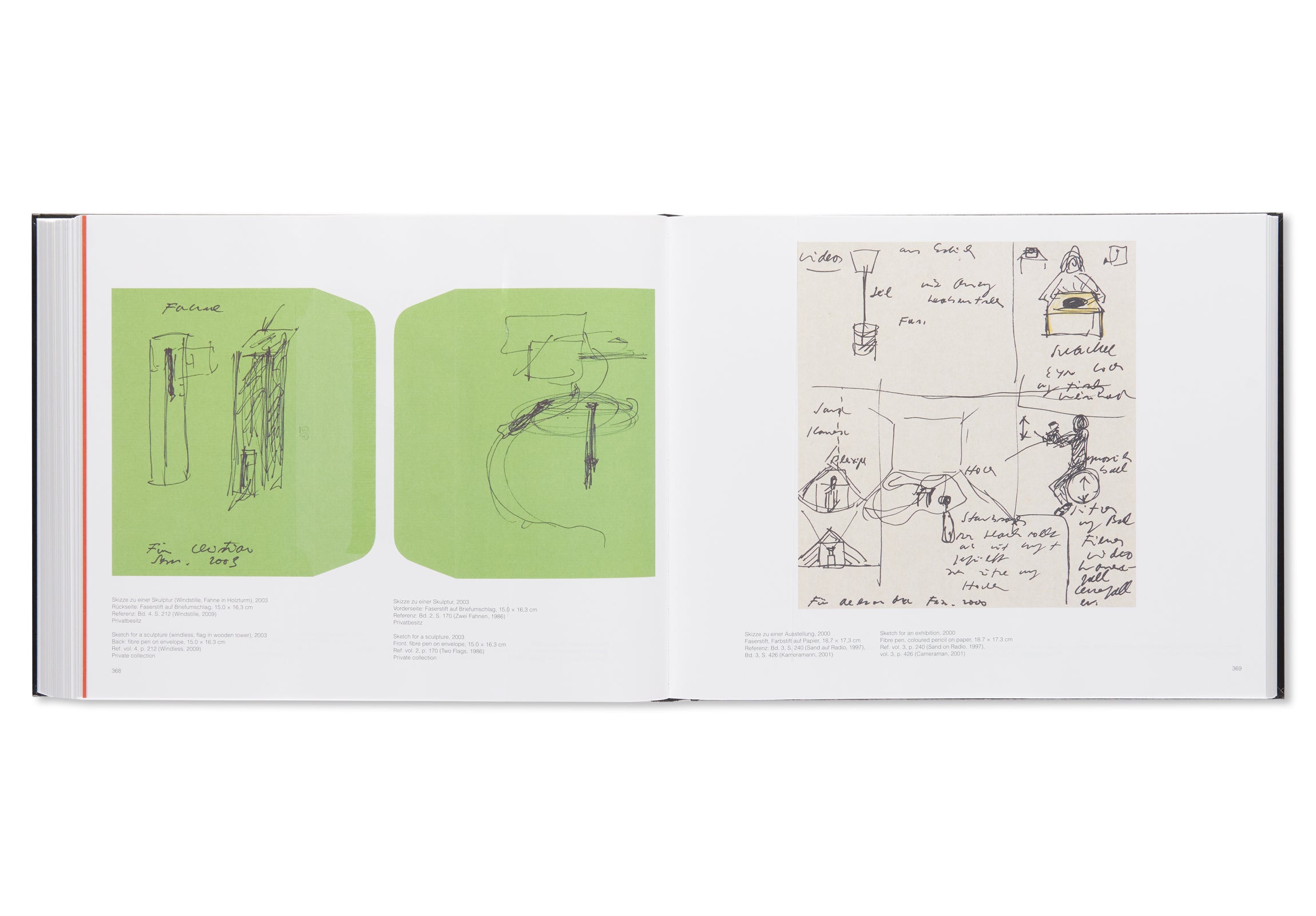 SKIZZEN / SKETCHES 1970-2020 by Roman Signer