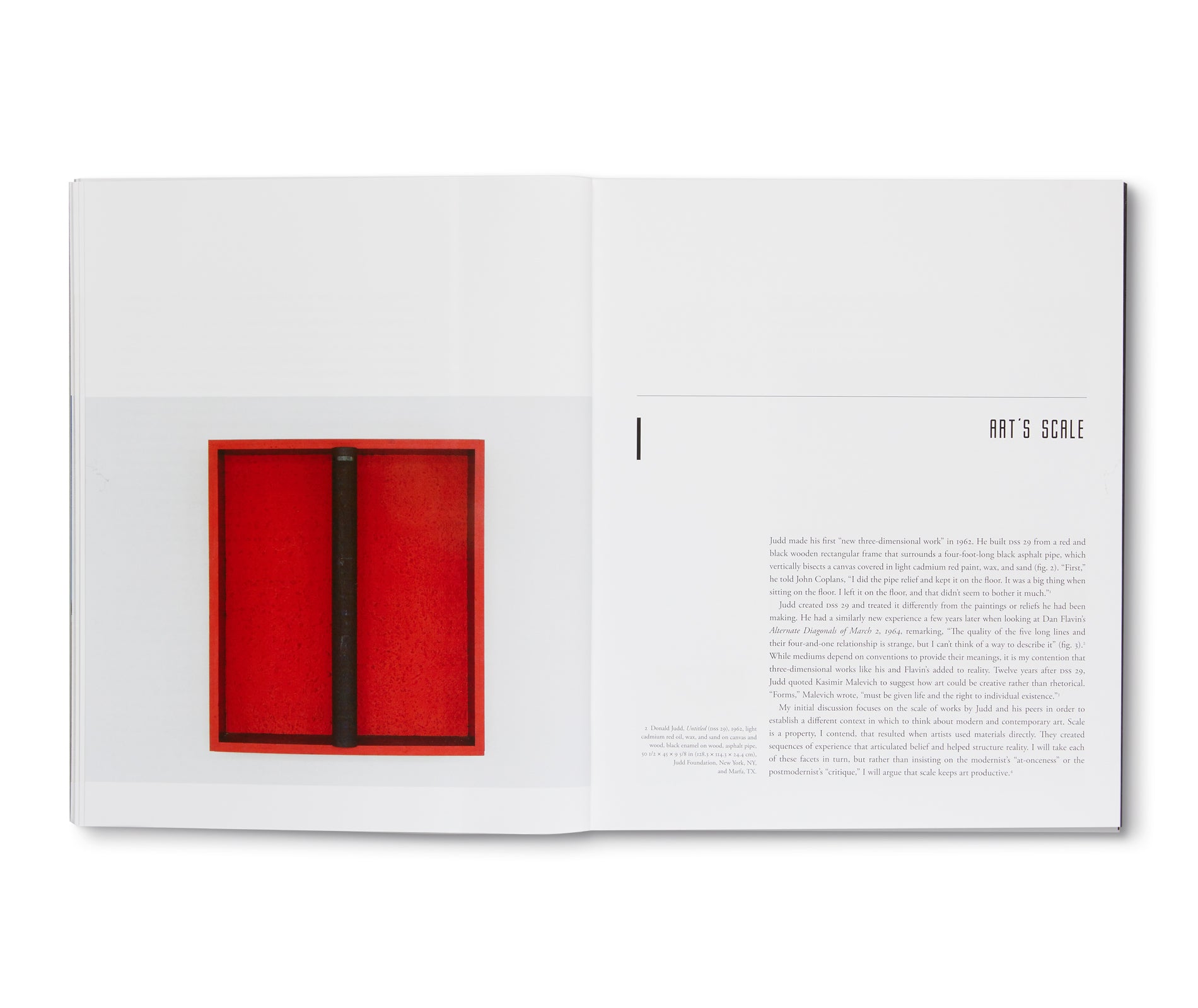 DONALD JUDD by Donald Judd (YALE UNIVERSITY PRESS)