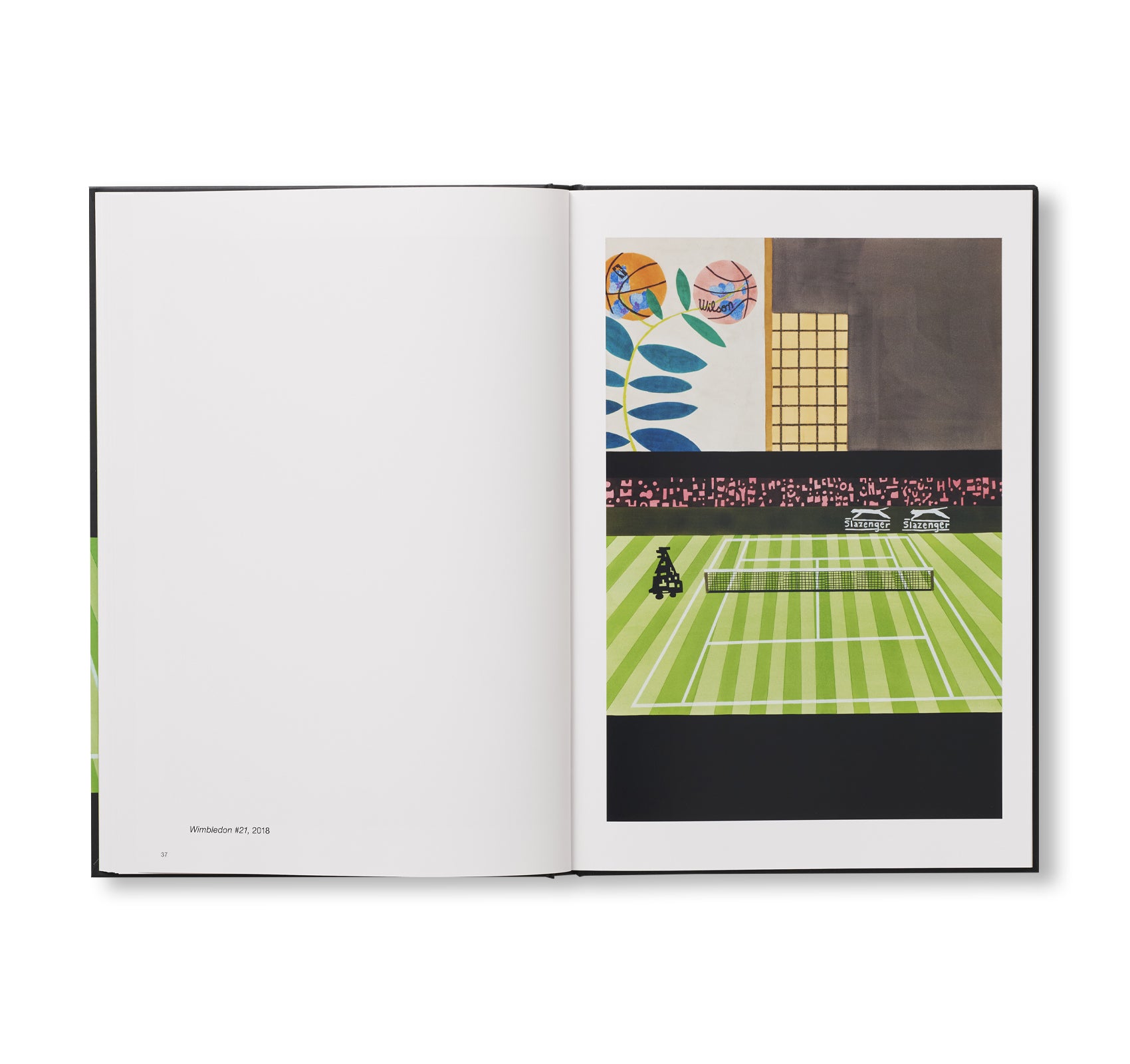 24 TENNIS COURT DRAWINGS by Jonas Wood