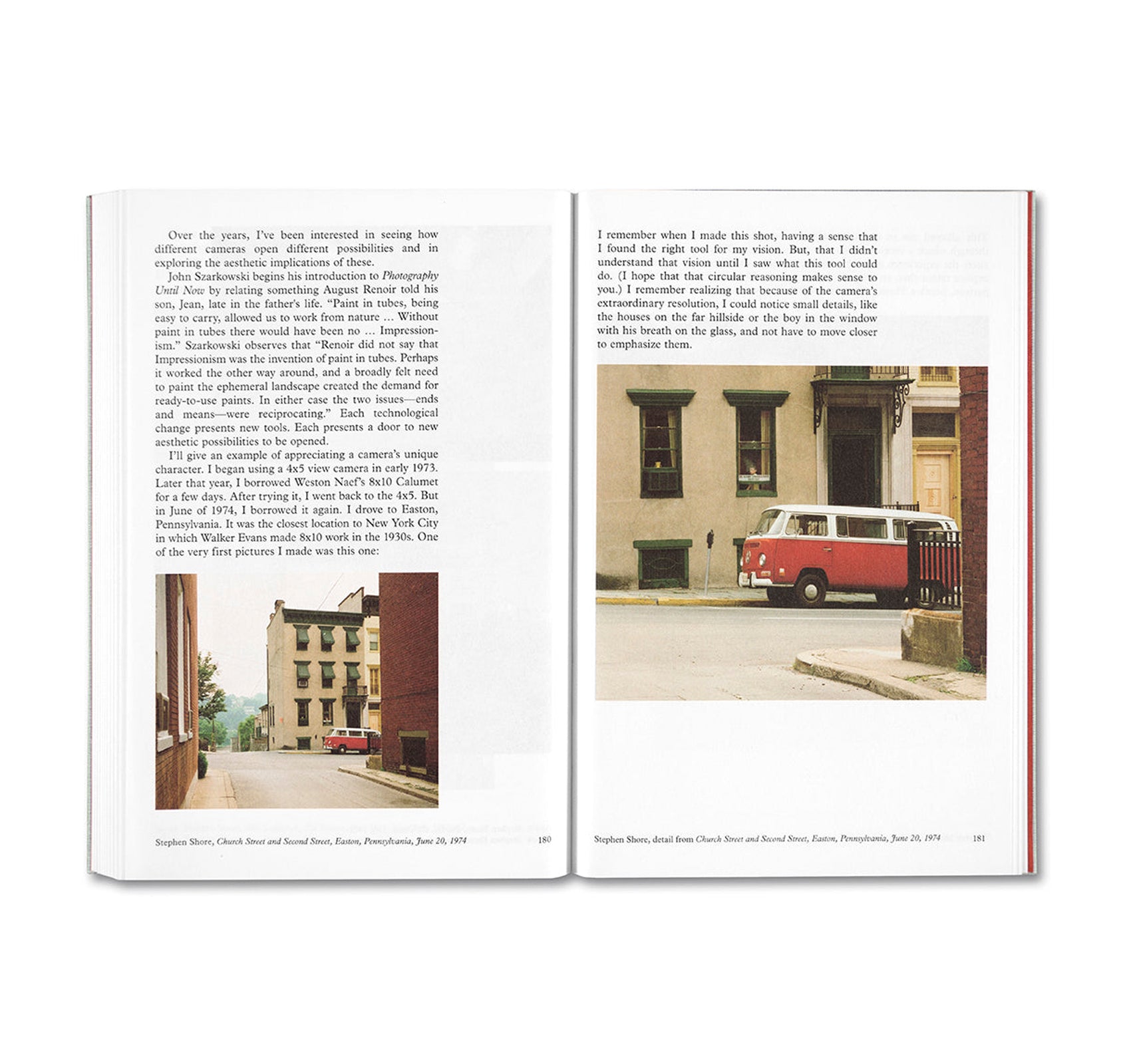 MODERN INSTANCES: THE CRAFT OF PHOTOGRAPHY by Stephen Shore