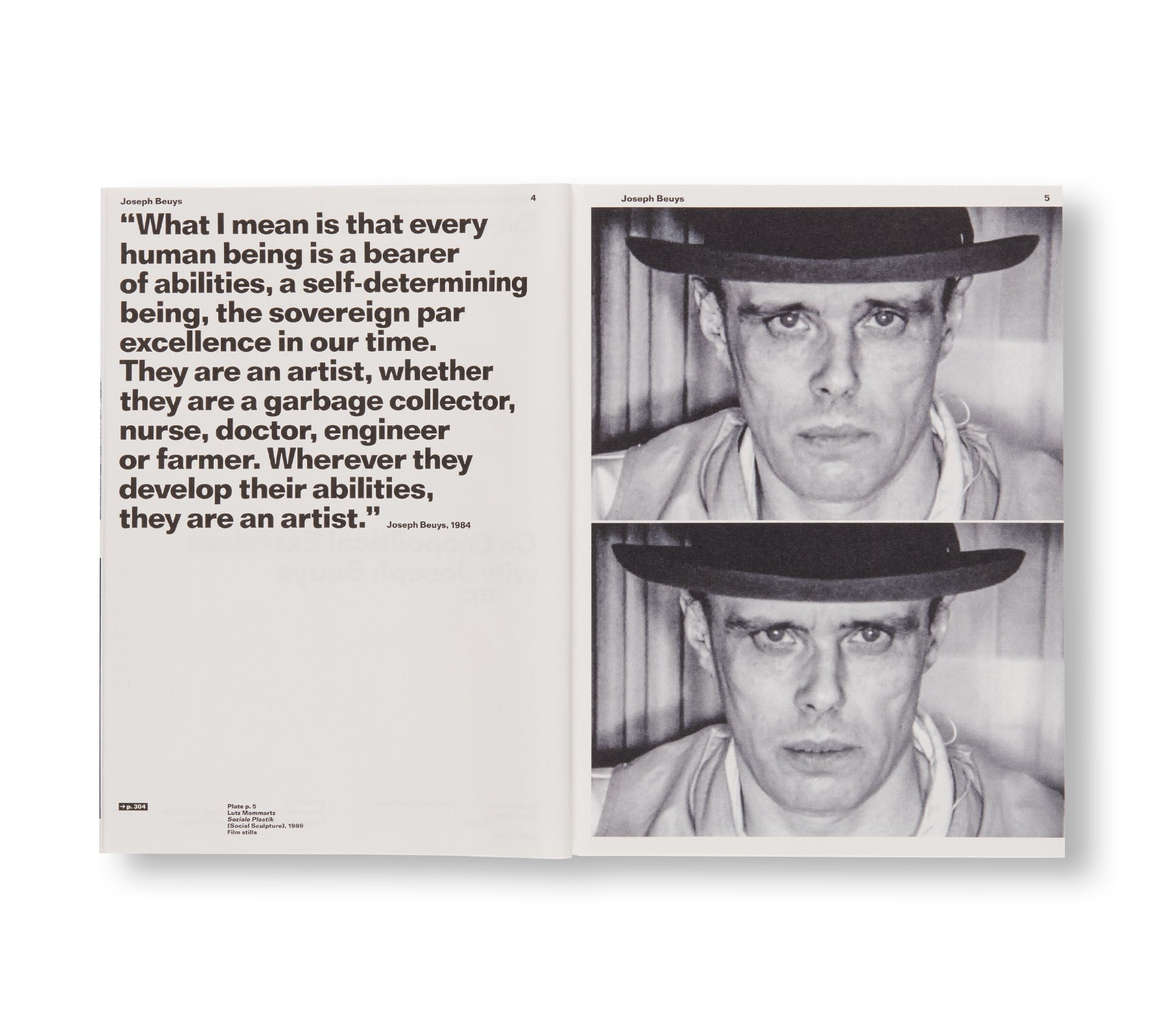 EVERYONE IS AN ARTIST: COSMOPOLITICAL EXERCISES WITH JOSEPH BEUYS by Joseph Beuys