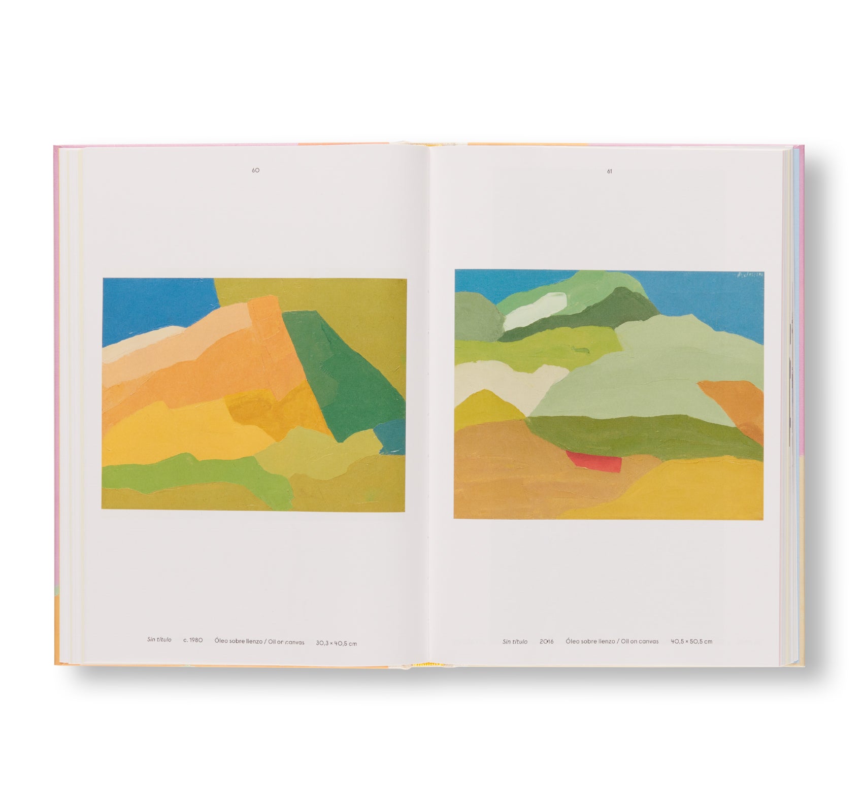 BEHIND THE HORIZON LINE by Etel Adnan