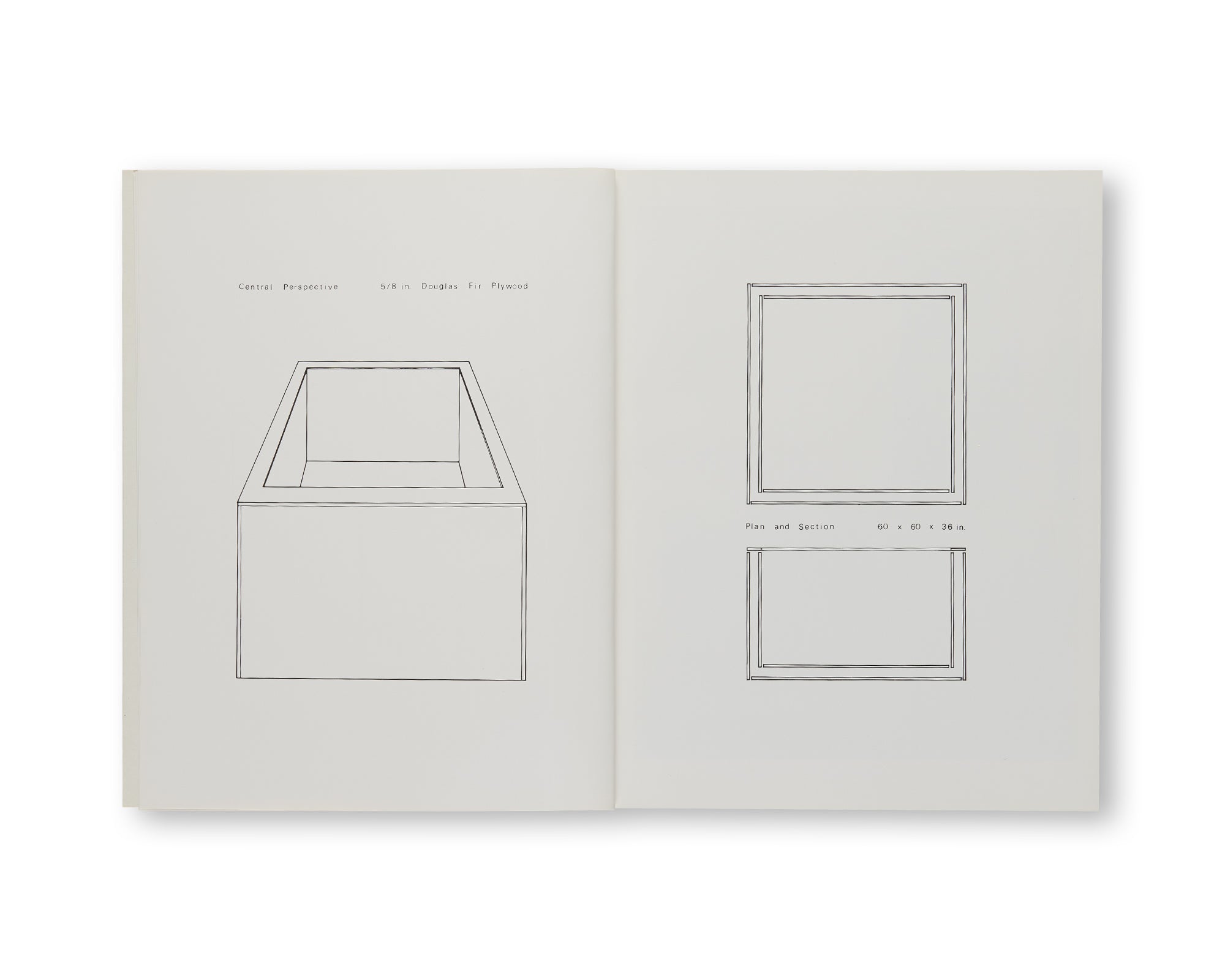 15 WORKS by Donald Judd